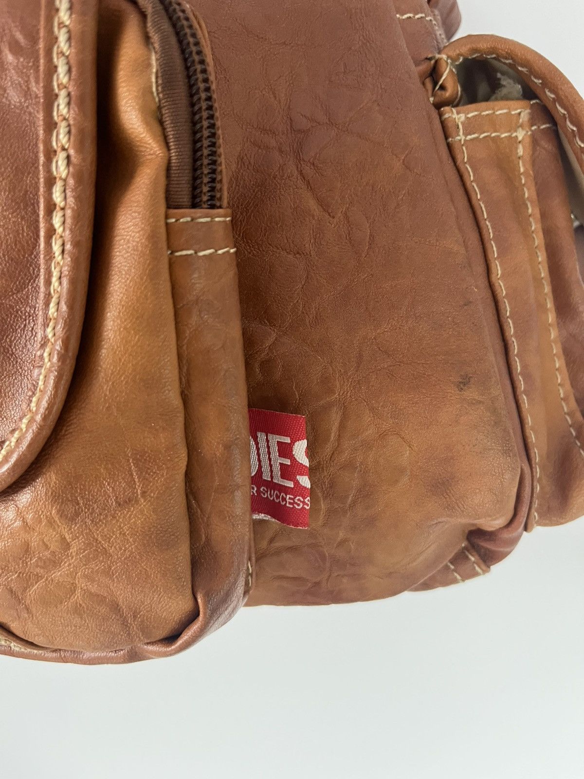 Diesel Diesel vintage y2k leather bag multiple cargo Size ONE SIZE - 8 Thumbnail
