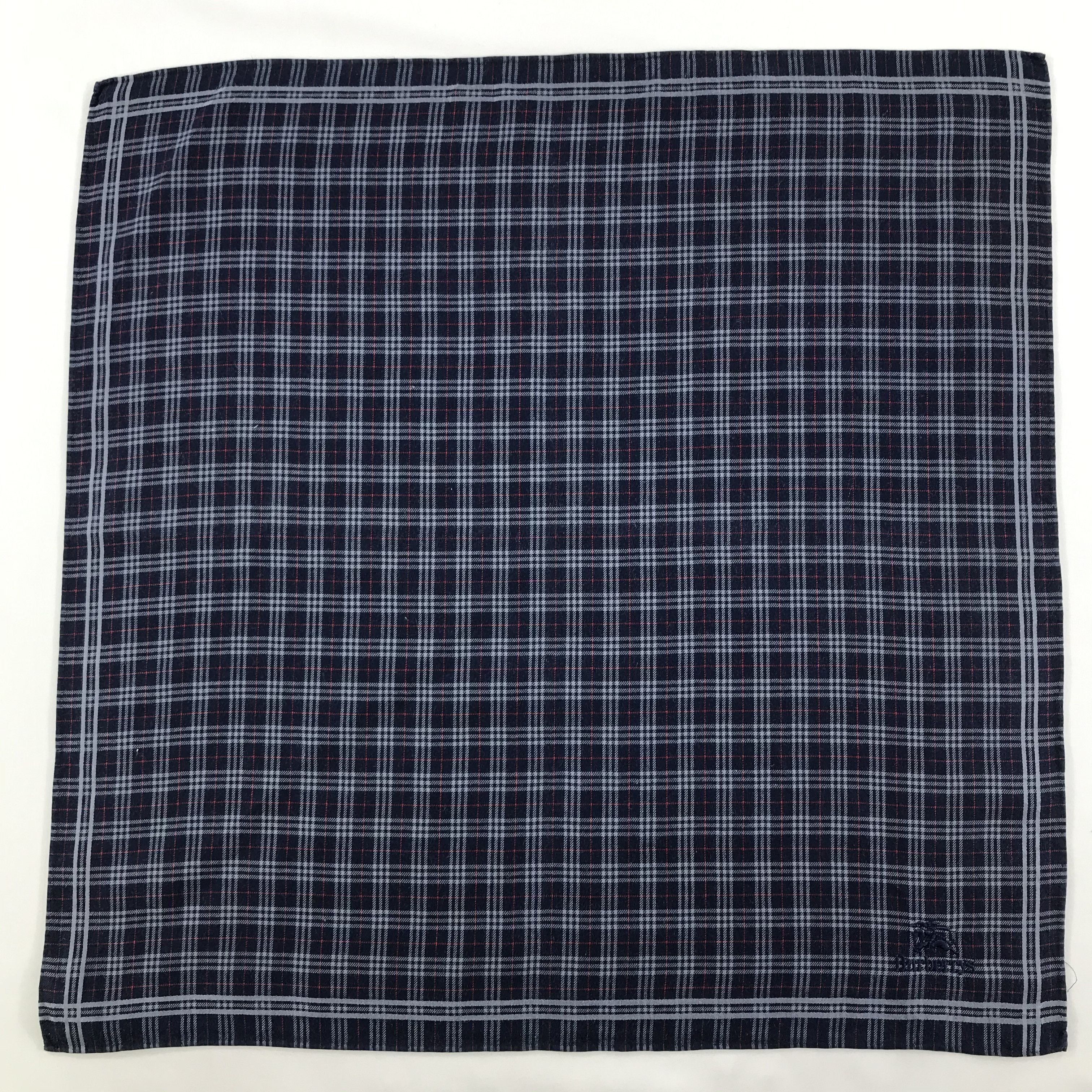 Burberry × Vintage Burberry Bandana / Handkerchief / Neckerchief - S1241 Size ONE SIZE - 1 Thumbnail