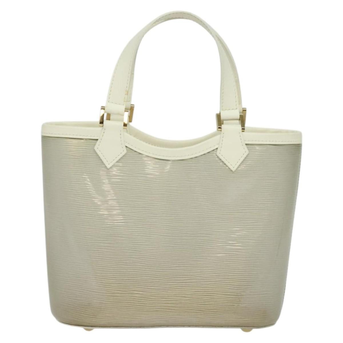 Louis Vuitton LOUIS VUITTON Epi Plage Mini Lagoon Bay Hand Bag White Size ONE SIZE - 13 Thumbnail