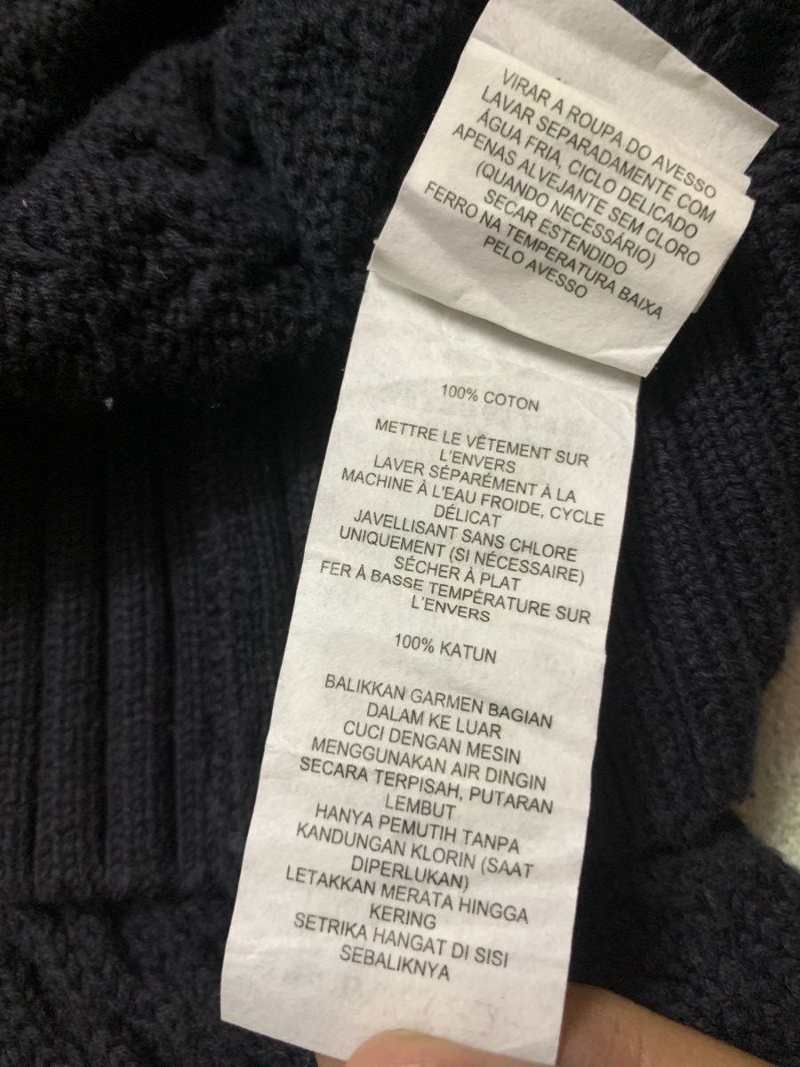 Armani Exchange Armani Exchange Cable Knit Avantgarde Black Size US M / EU 48-50 / 2 - 8 Thumbnail