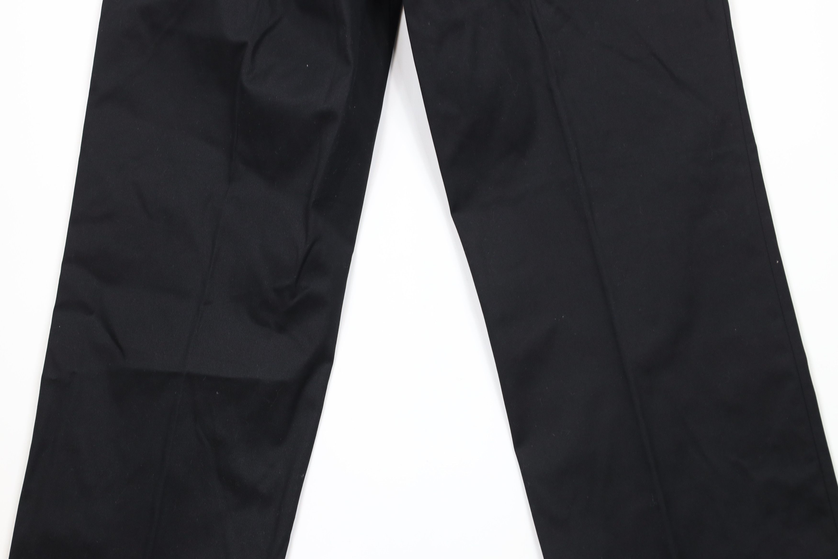 Express × Vintage New Express Producer Flat Front Chino Pants Trousers Black Size US 31 - 10 Thumbnail