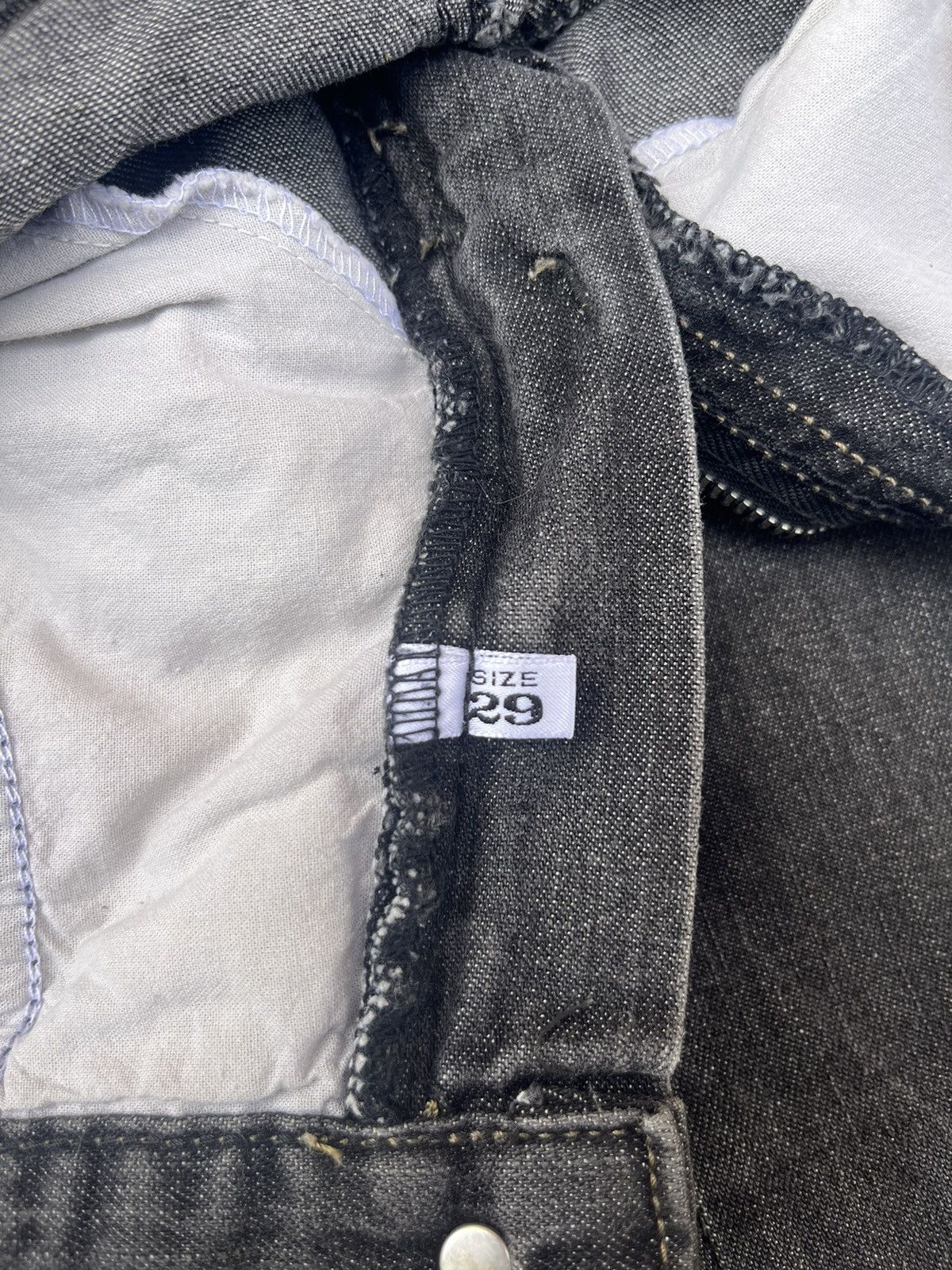 Emporio Armani Emporio Armani Jeans Slim Fit Stretch Denim Size 29 Black Size US 29 - 12 Thumbnail