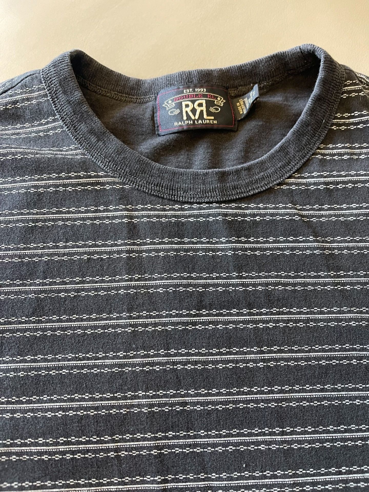 RRL Ralph Lauren RRL Striped Tee Size US S / EU 44-46 / 1 - 3 Thumbnail