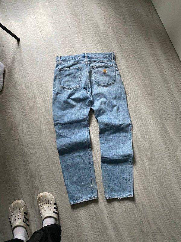 Pre-owned Carhartt X Vintage Carhartt Jeans Used In Denim
