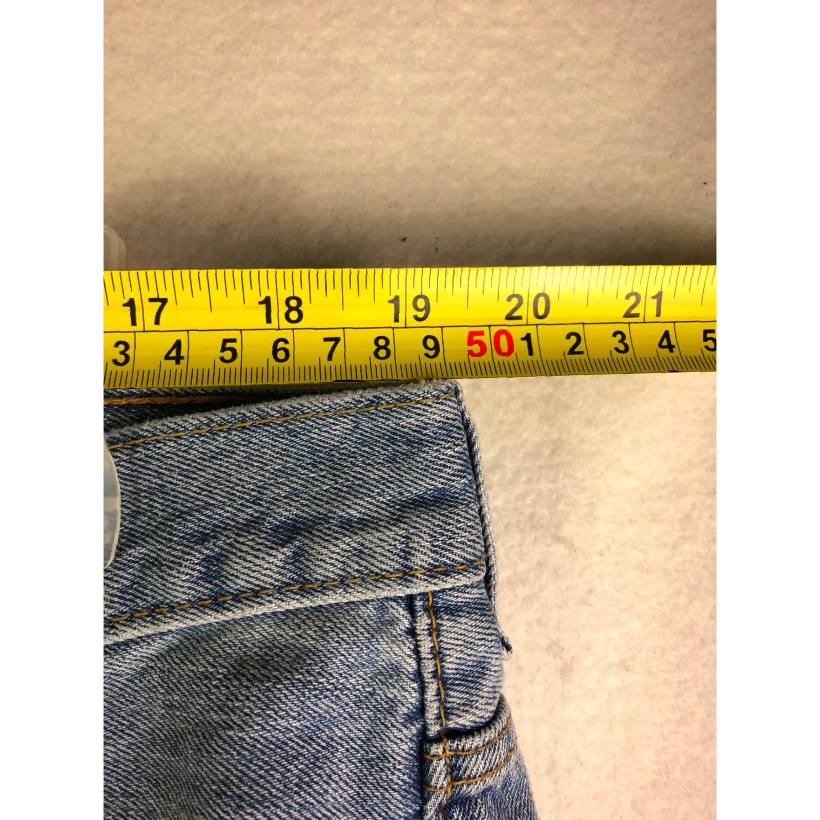 Levi's Levi's 550 High Rise Straight Leg Regular Jeans Mens Size 42x30 Blue Denim Size US 42 / EU 58 - 4 Thumbnail