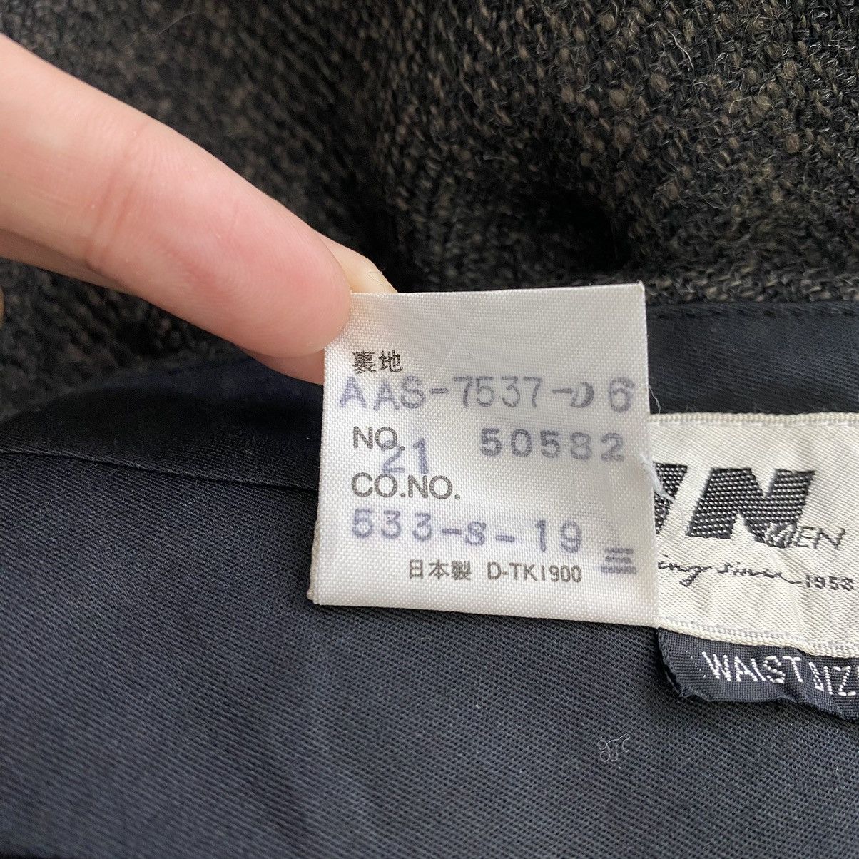 Japanese Brand JUNMEN By Jun Takahashi Japanese Brand Black Baggy Casual Size US 30 / EU 46 - 6 Thumbnail