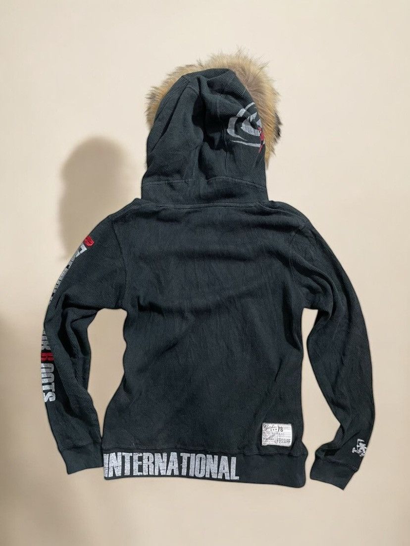 Hysteric Glamour Gothic faux fur hoodie LGB style Size US M / EU 48-50 / 2 - 5 Thumbnail