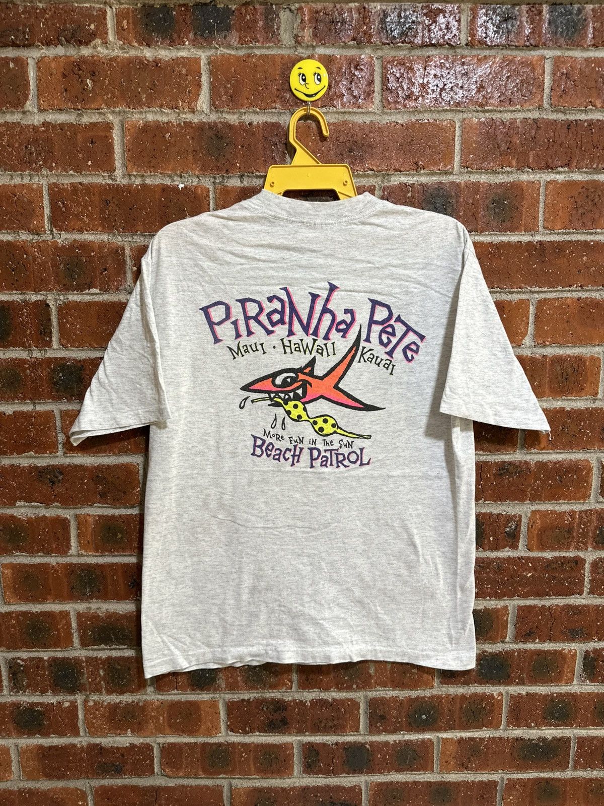 TEE JAYS × Vintage Vintage Piranha Pete Beach Patrol Faded Tee Size US L / EU 52-54 / 3 - 1 Thumbnail