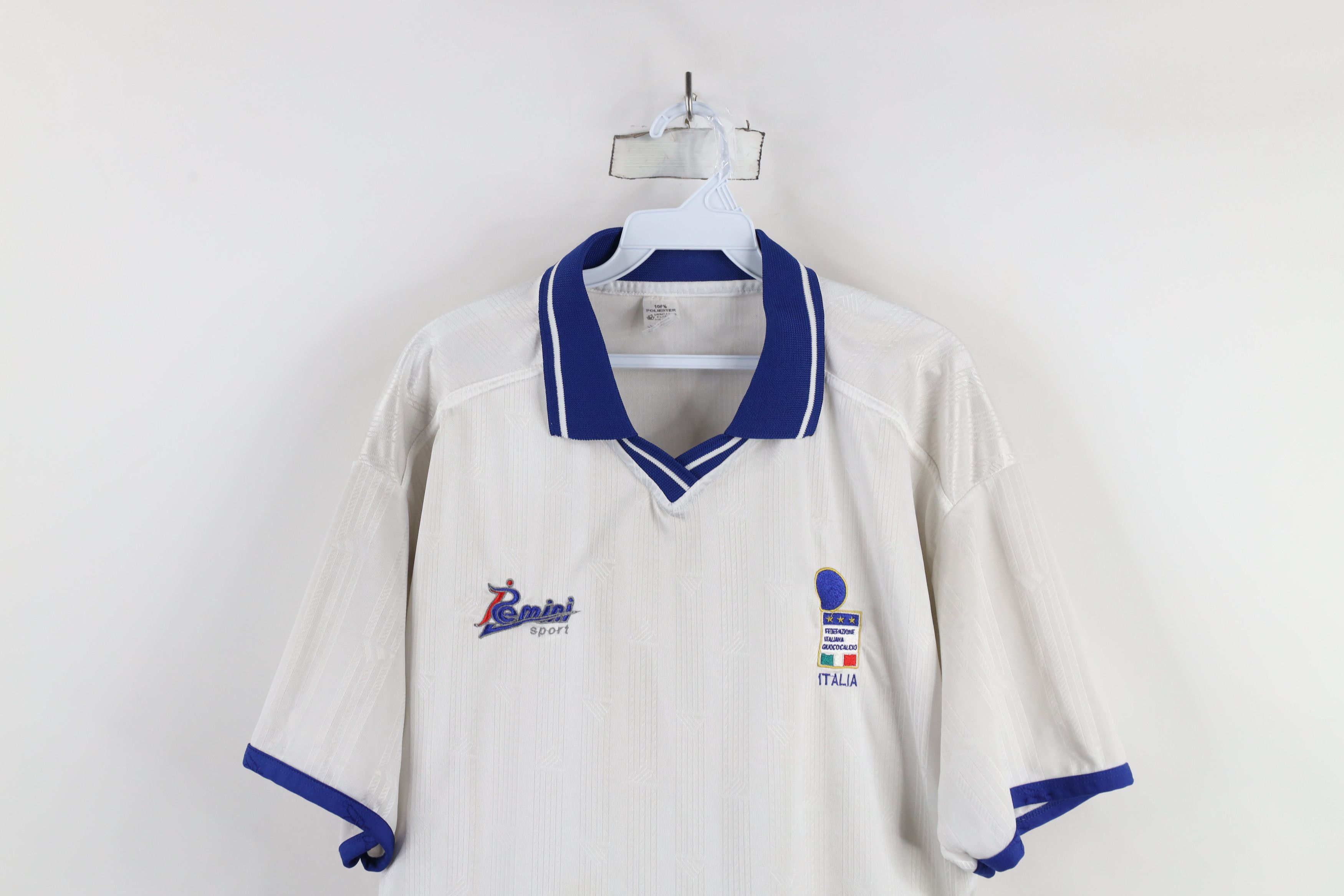 Vintage Vintage 90s World Cup Italia Italy Collared Soccer Football Size US XL / EU 56 / 4 - 2 Thumbnail