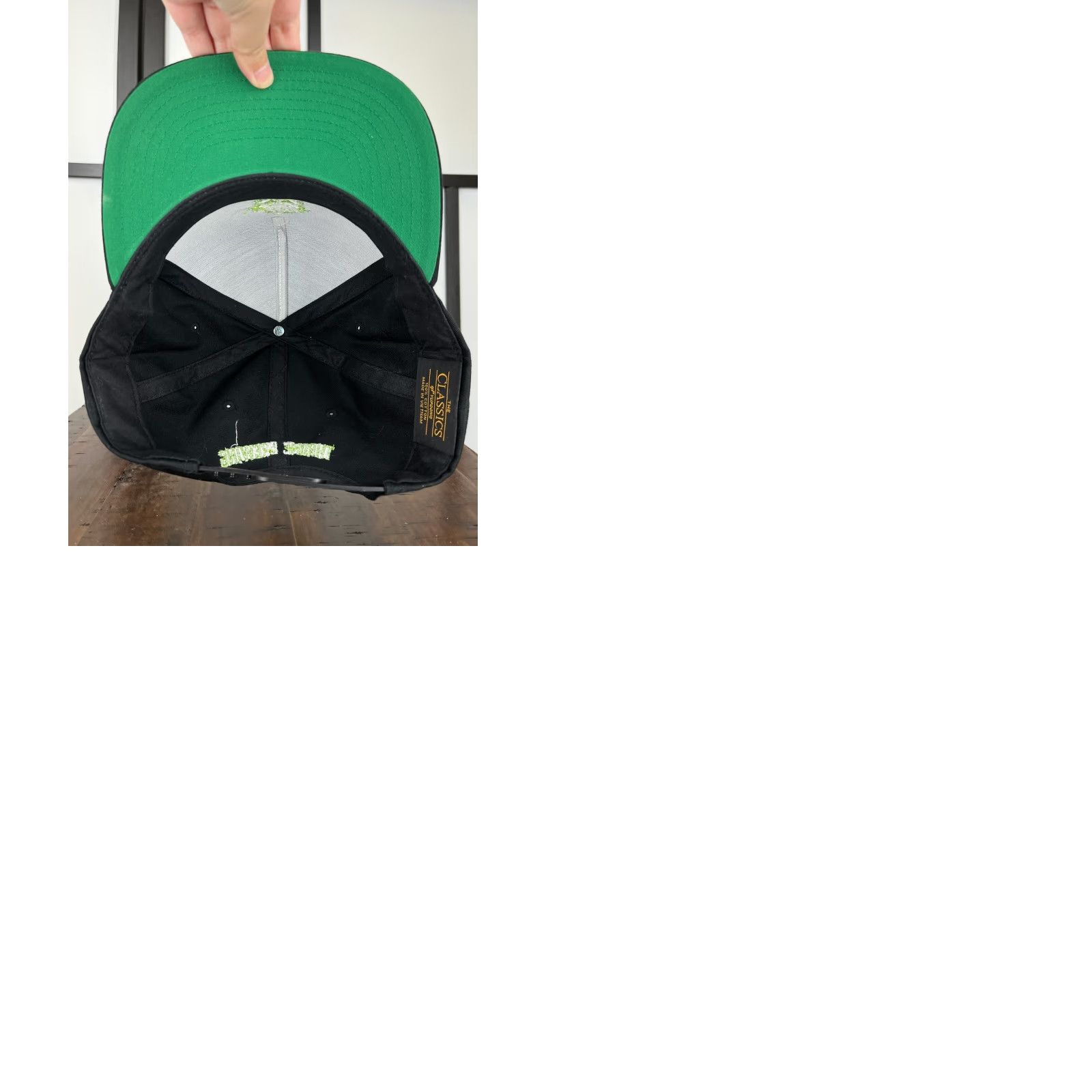 Logo 7 Throne Brewing Hat Snap Back Adult Black Cotton Hops Logo Brewery Cap Size ONE SIZE - 9 Thumbnail