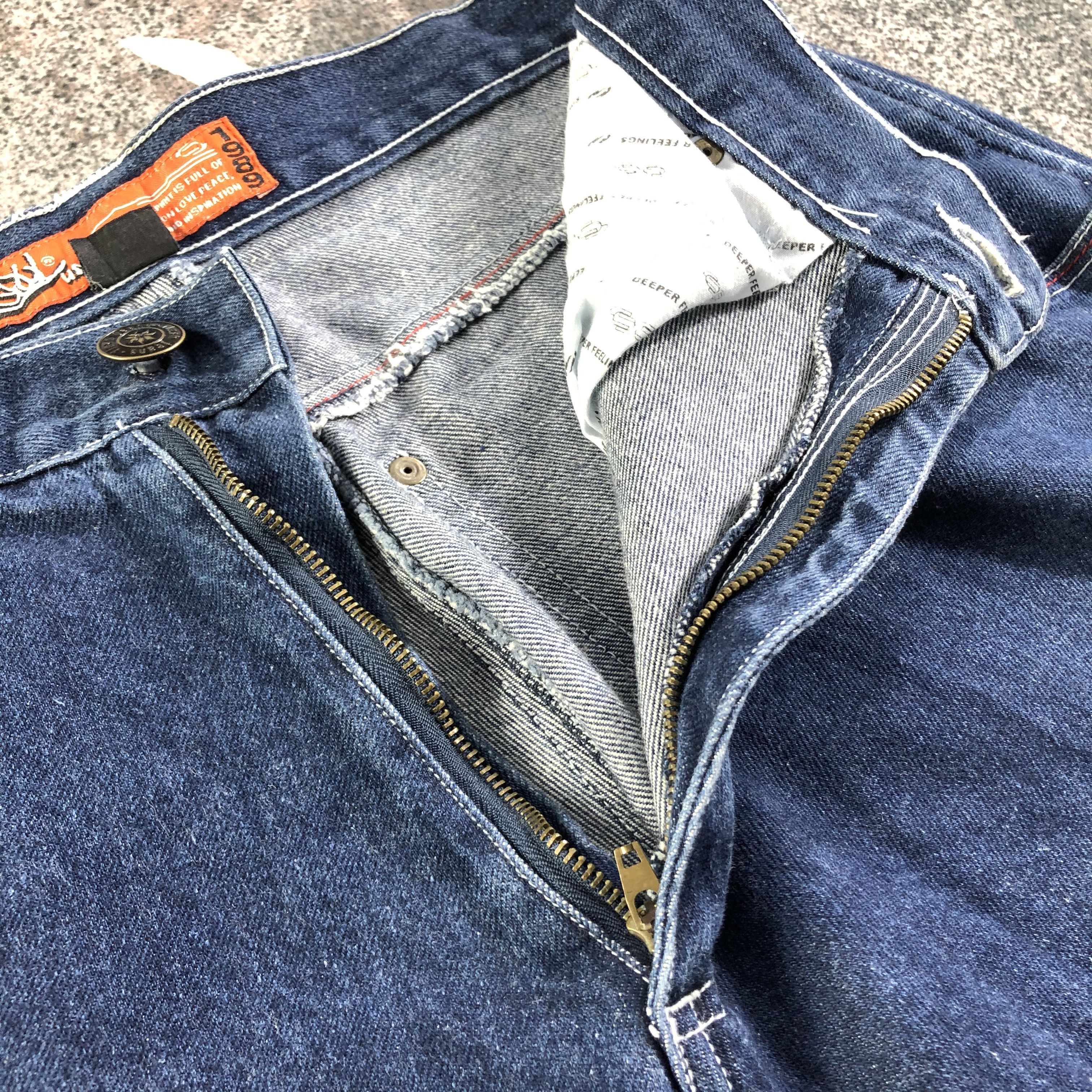 Japanese Brand Vintage Japanese Soul Jeans Baggy Denim KJ2908 Size US 32 / EU 48 - 8 Thumbnail