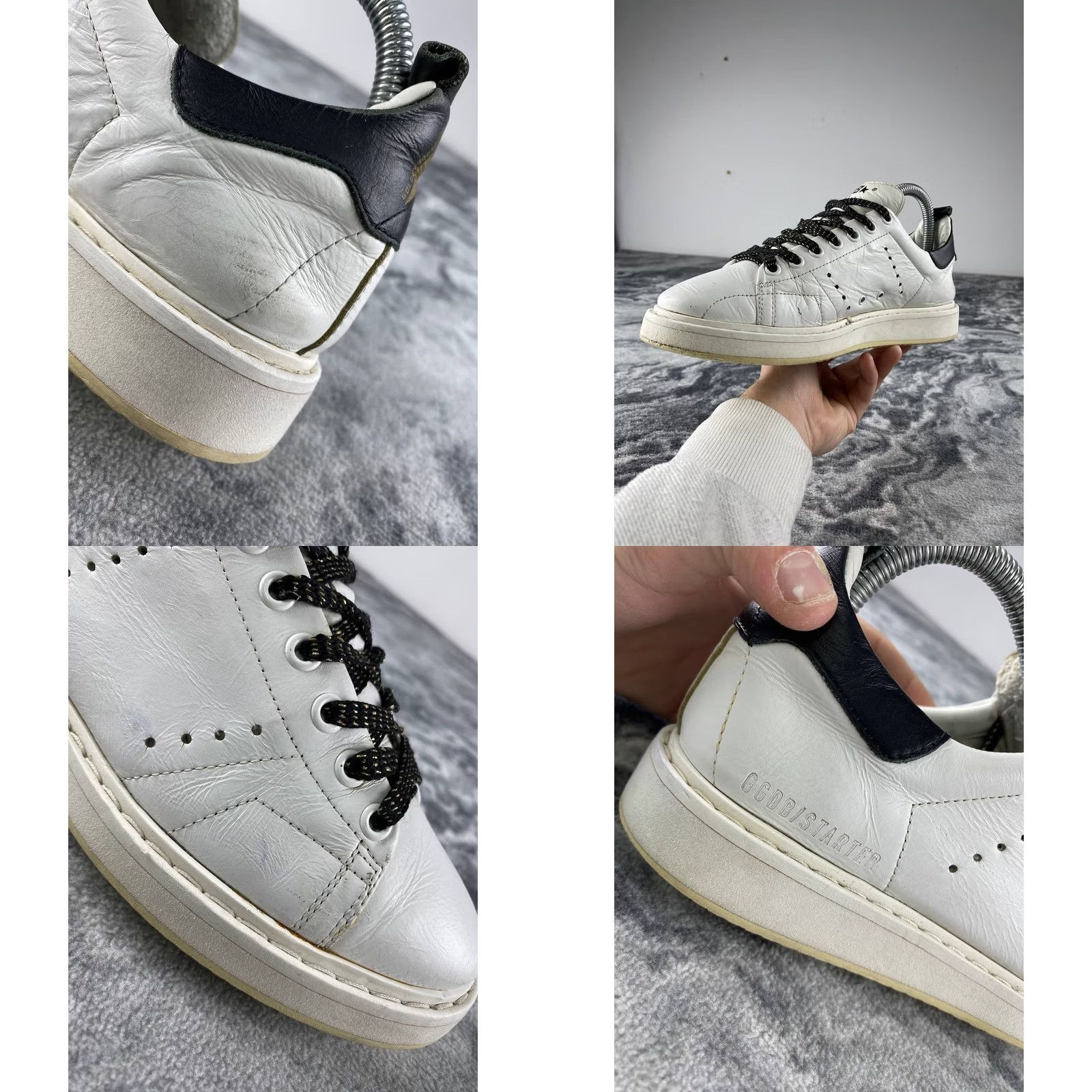 Golden Goose Golden Goose Starter Low Sneakers Women Size 37 White Size US 7 / IT 37 - 8 Thumbnail