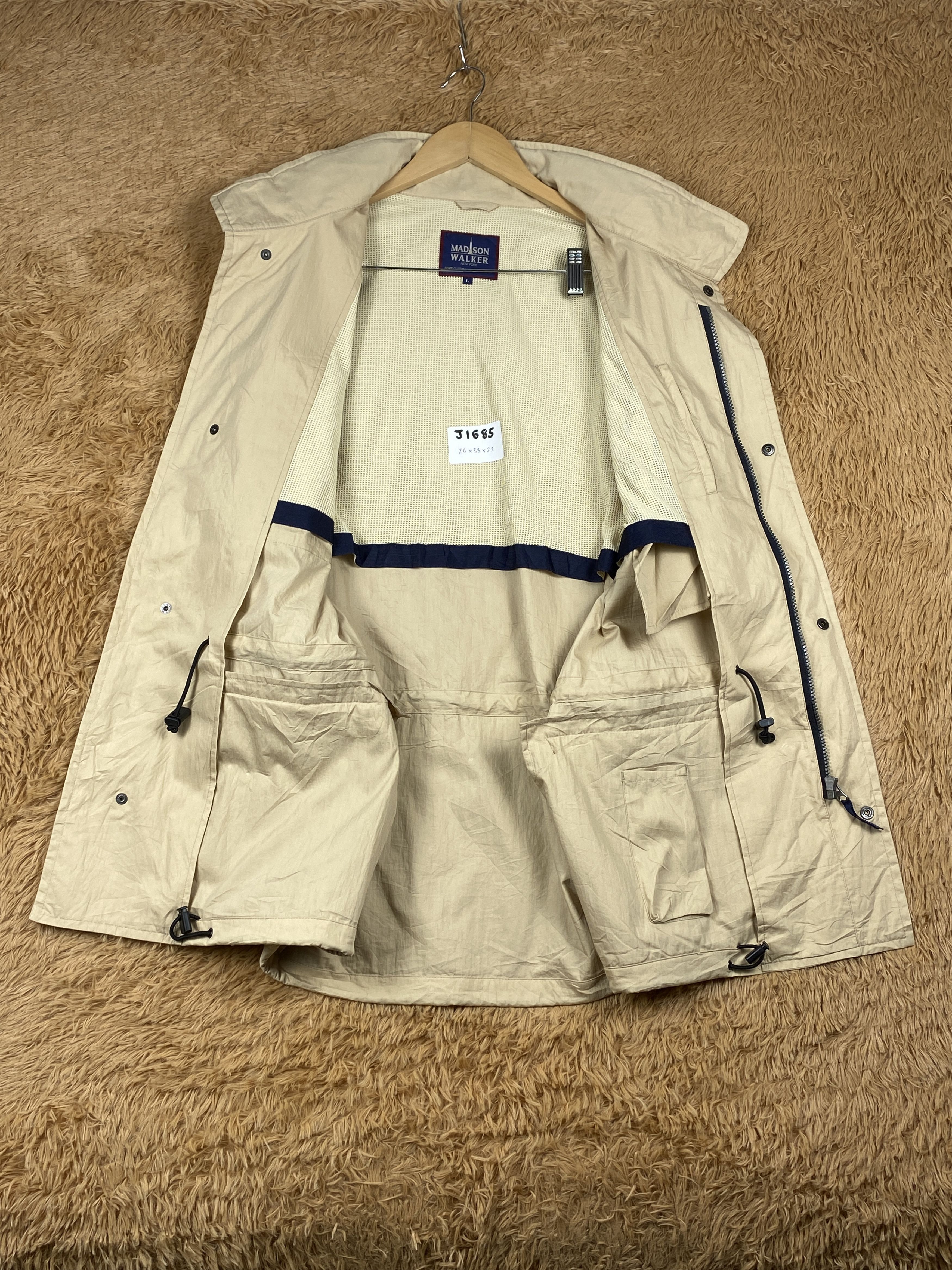 Madison Vintage Madison Walker Zip Up Long Jacket J1685 Size US L / EU 52-54 / 3 - 6 Thumbnail