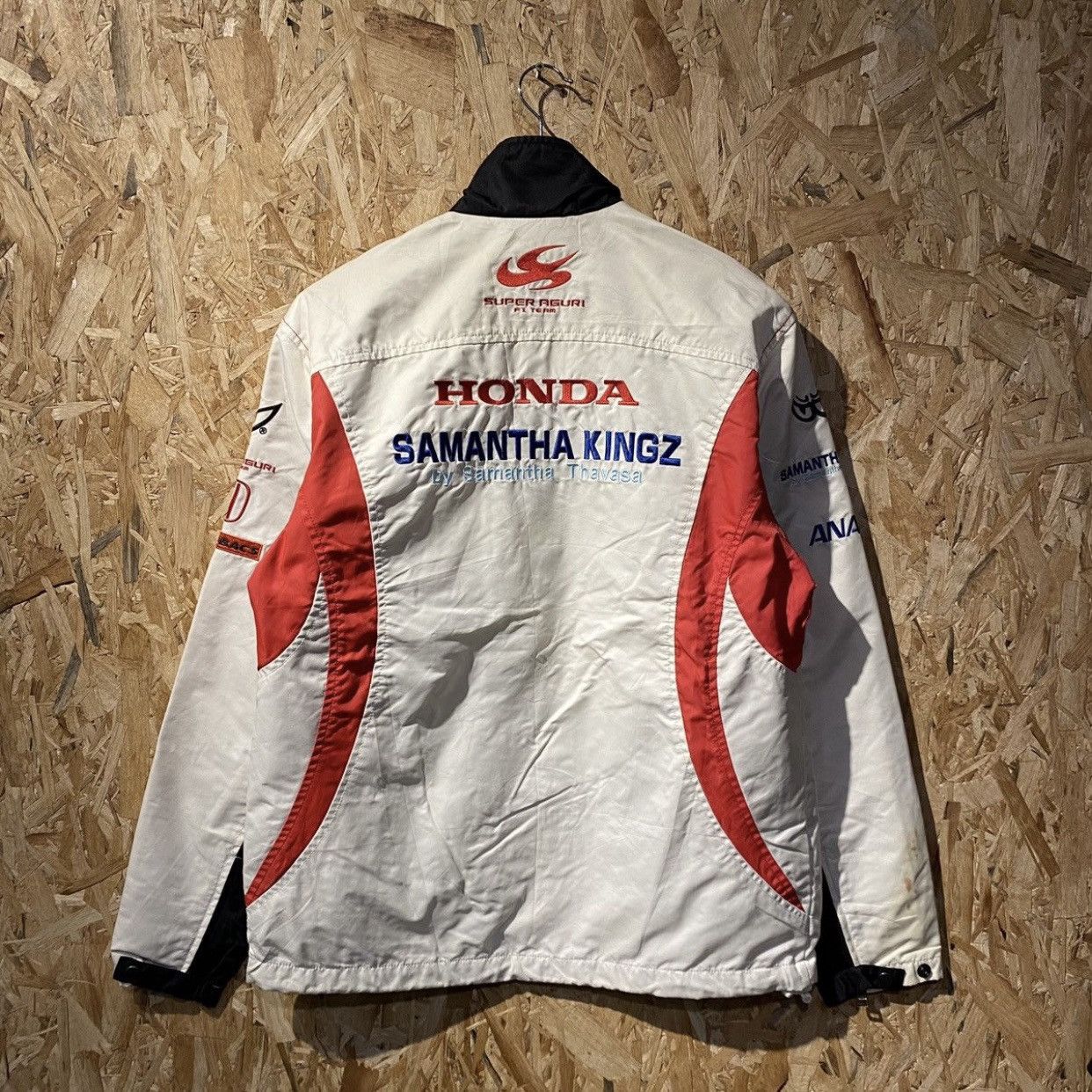 Honda × Vintage Vintage Honda Racing Jacket – Bridgestone x Samantha Kingz Size US L / EU 52-54 / 3 - 2 Thumbnail