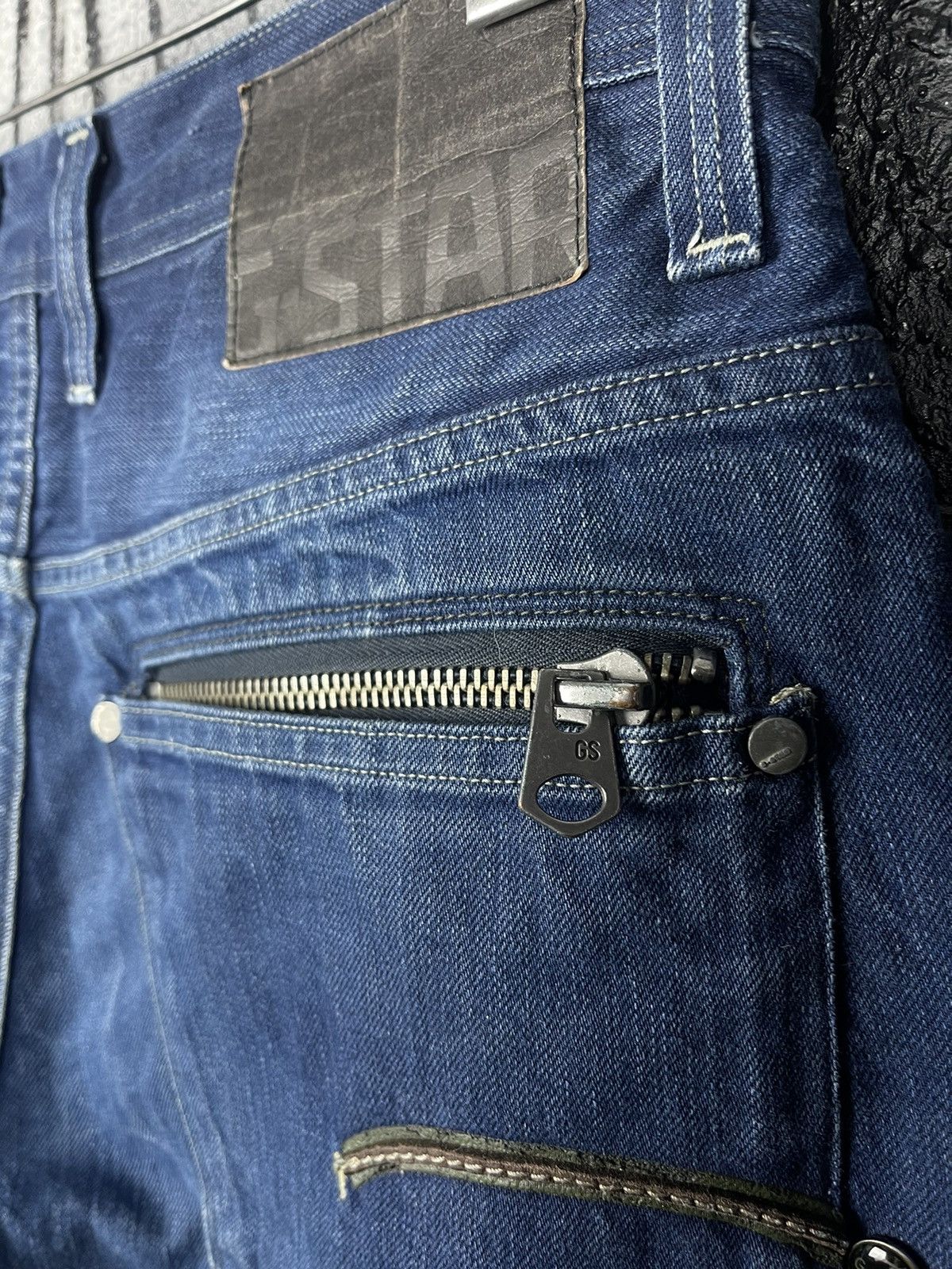 G-Star × Vintage G Star RAW 01 Attacc Straight Vintage Jeans Men’s Size 32/32 Size US 32 / EU 48 - 13 Thumbnail