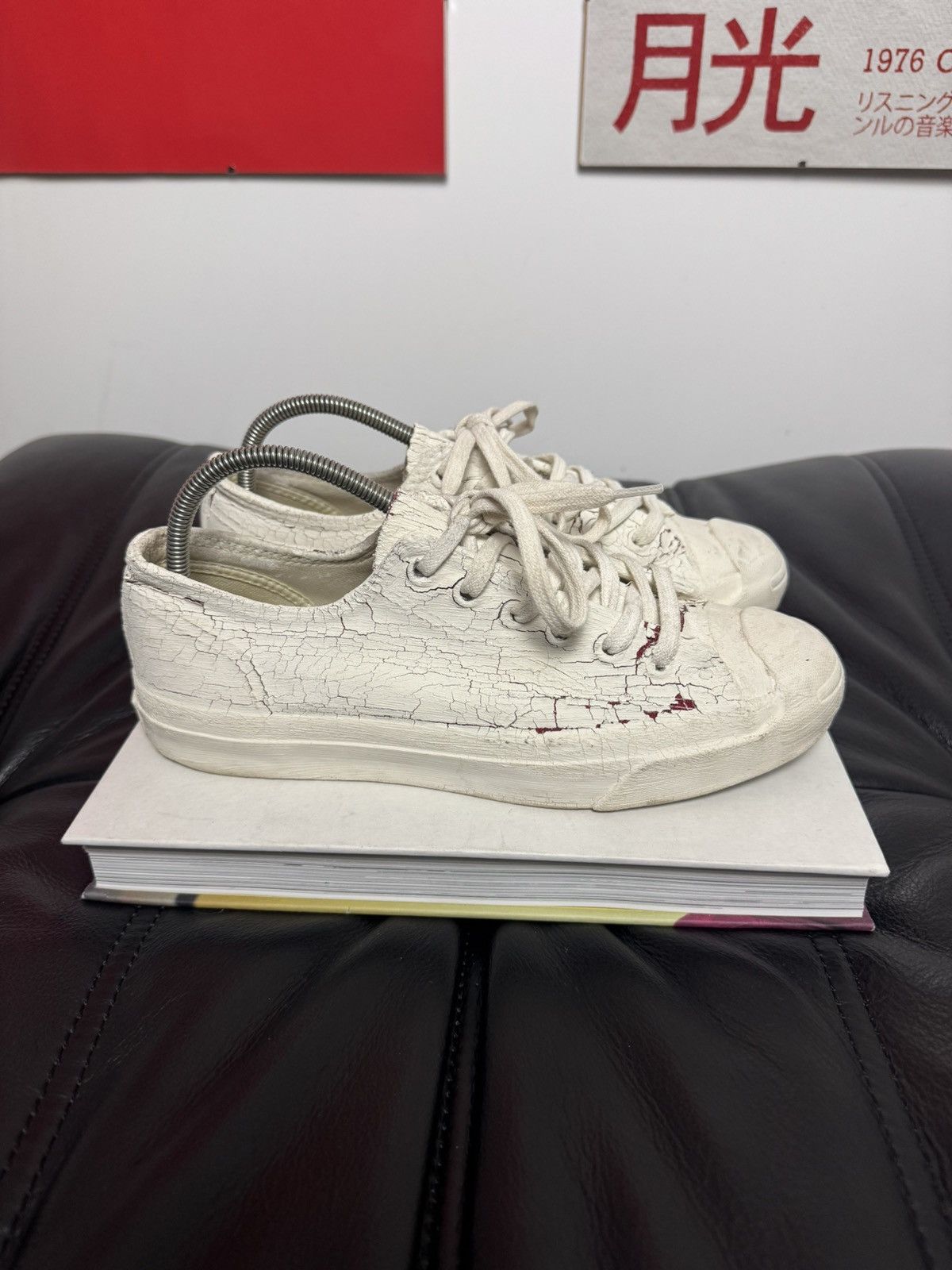 Converse × Maison Margiela Maison Margiela Converse Jack Purcell Painted Designer Rare Size US 5 / EU 37 - 1 Thumbnail