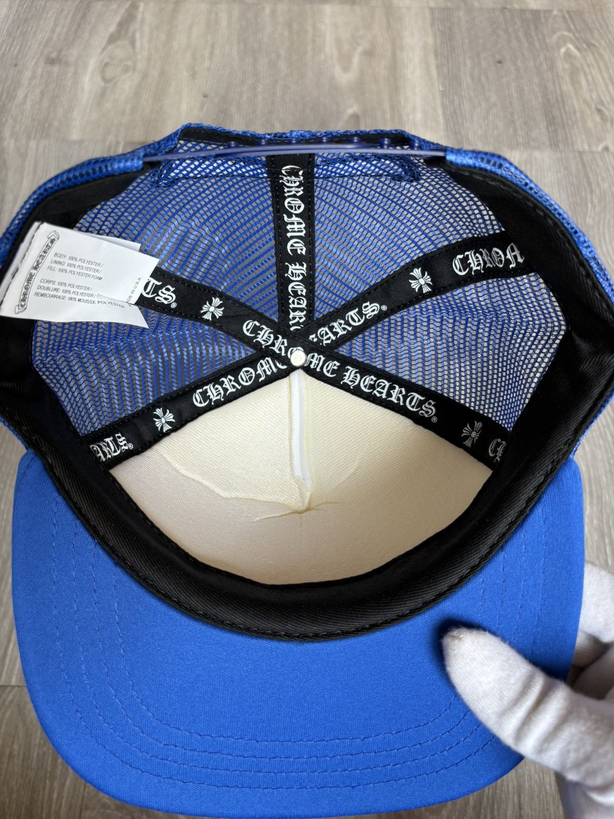 Chrome Hearts Chrome Hearts Black Eye Chart Hat Size ONE SIZE - 5 Thumbnail