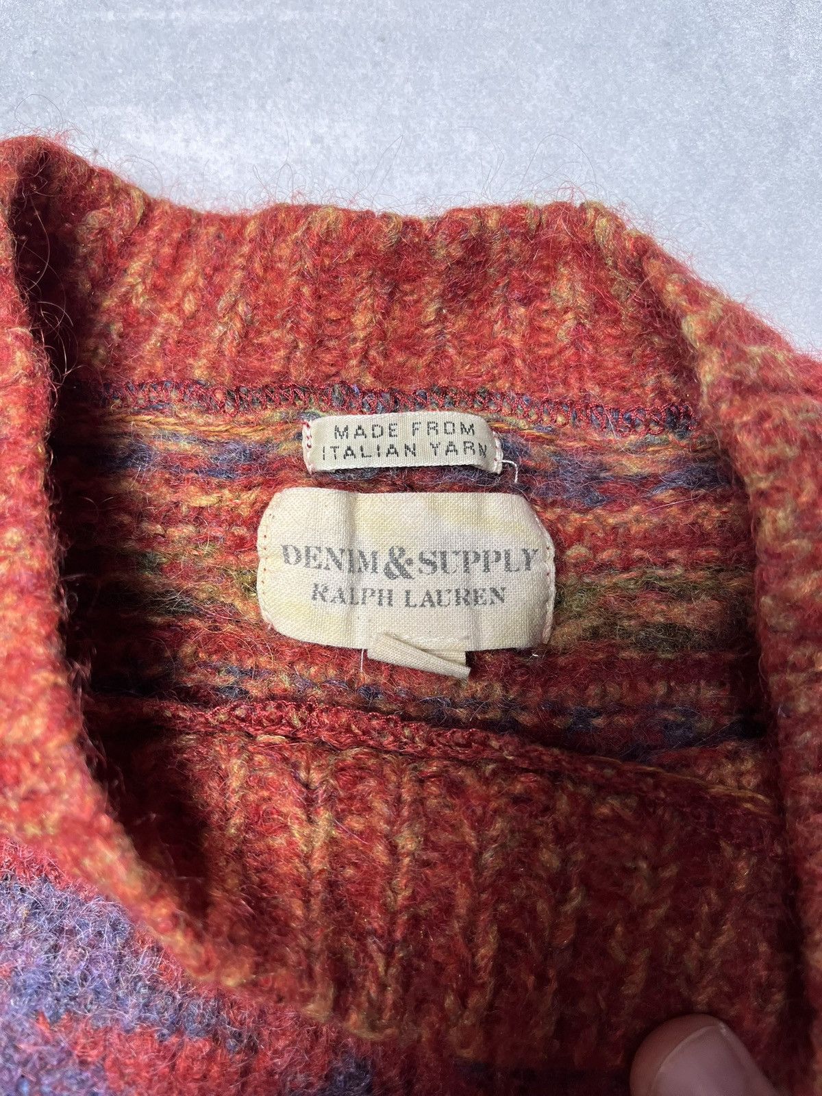 Denim & Supply Ralph Lauren Denim & Supply Ralph Lauren vintage mohair sweater Size US S / EU 44-46 / 1 - 2 Thumbnail