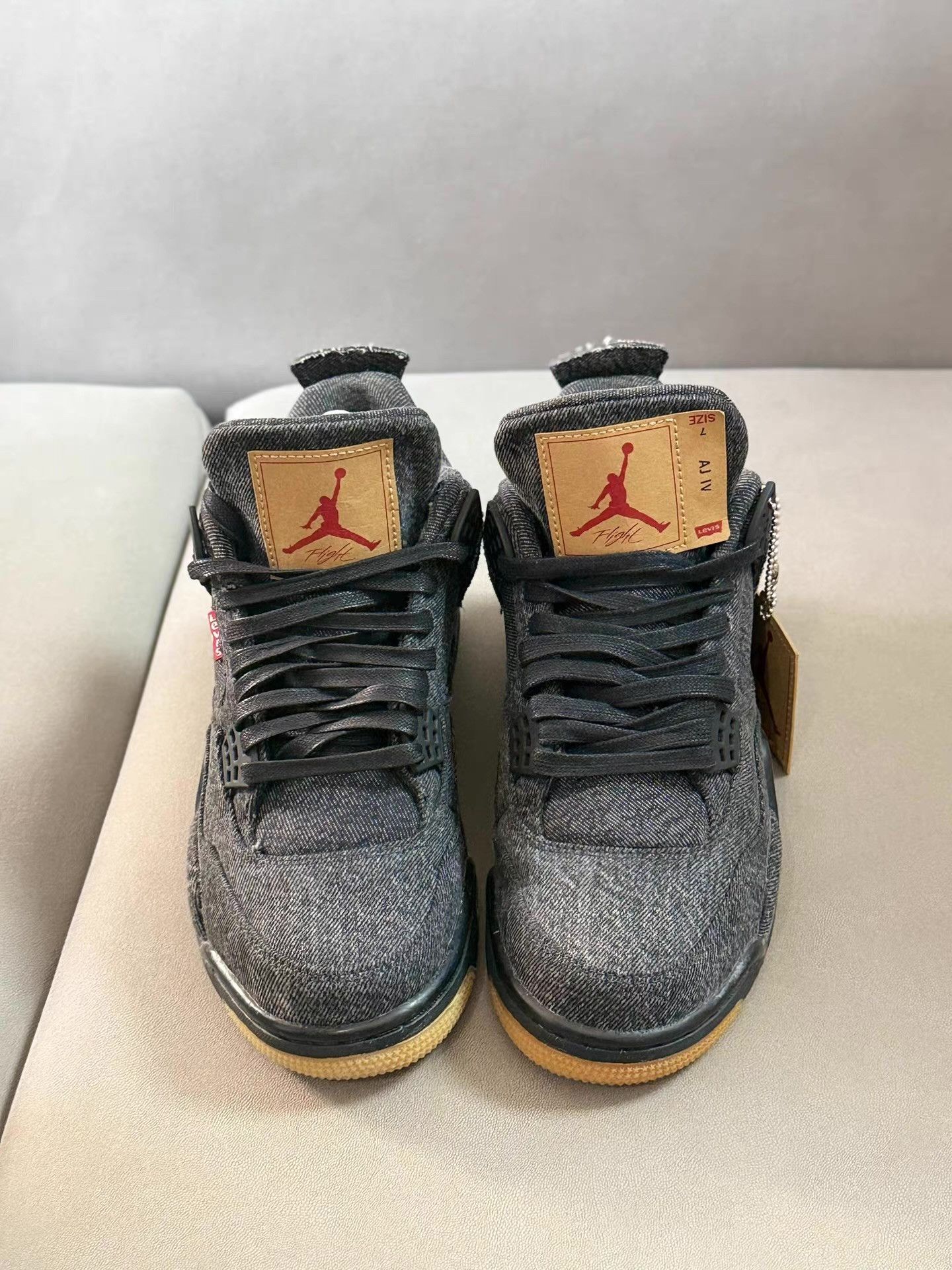Levi's Levi's x Jordan Air Jordan 4 collaborativebasketballshoesＱ20 Size US 7 / EU 40 - 2 Thumbnail
