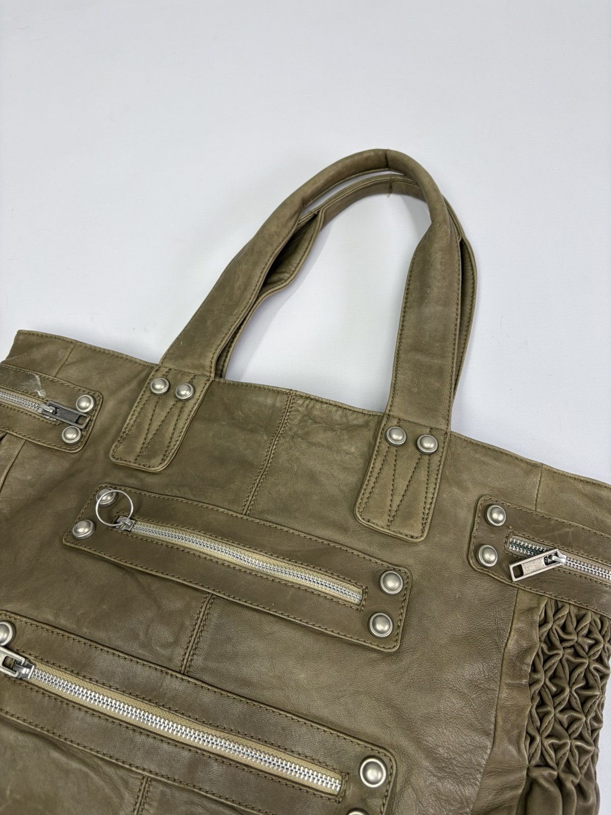 If Six Was Nine Vintage 00s If Six Was Nine Like Balenciaga Leather Bag Size ONE SIZE - 8 Thumbnail