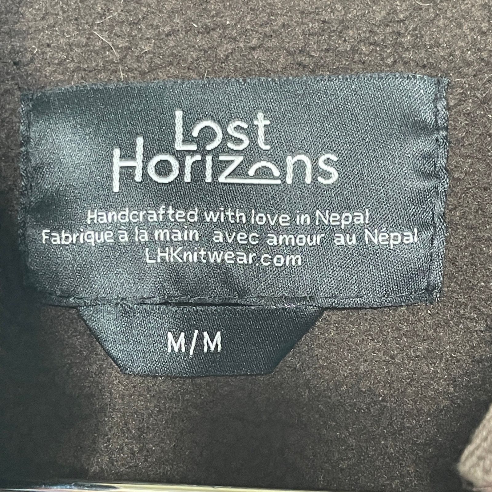 Other Lost Horizons Oxford Sweater knit jacket w/ elbow patches Size US M / EU 48-50 / 2 - 3 Thumbnail
