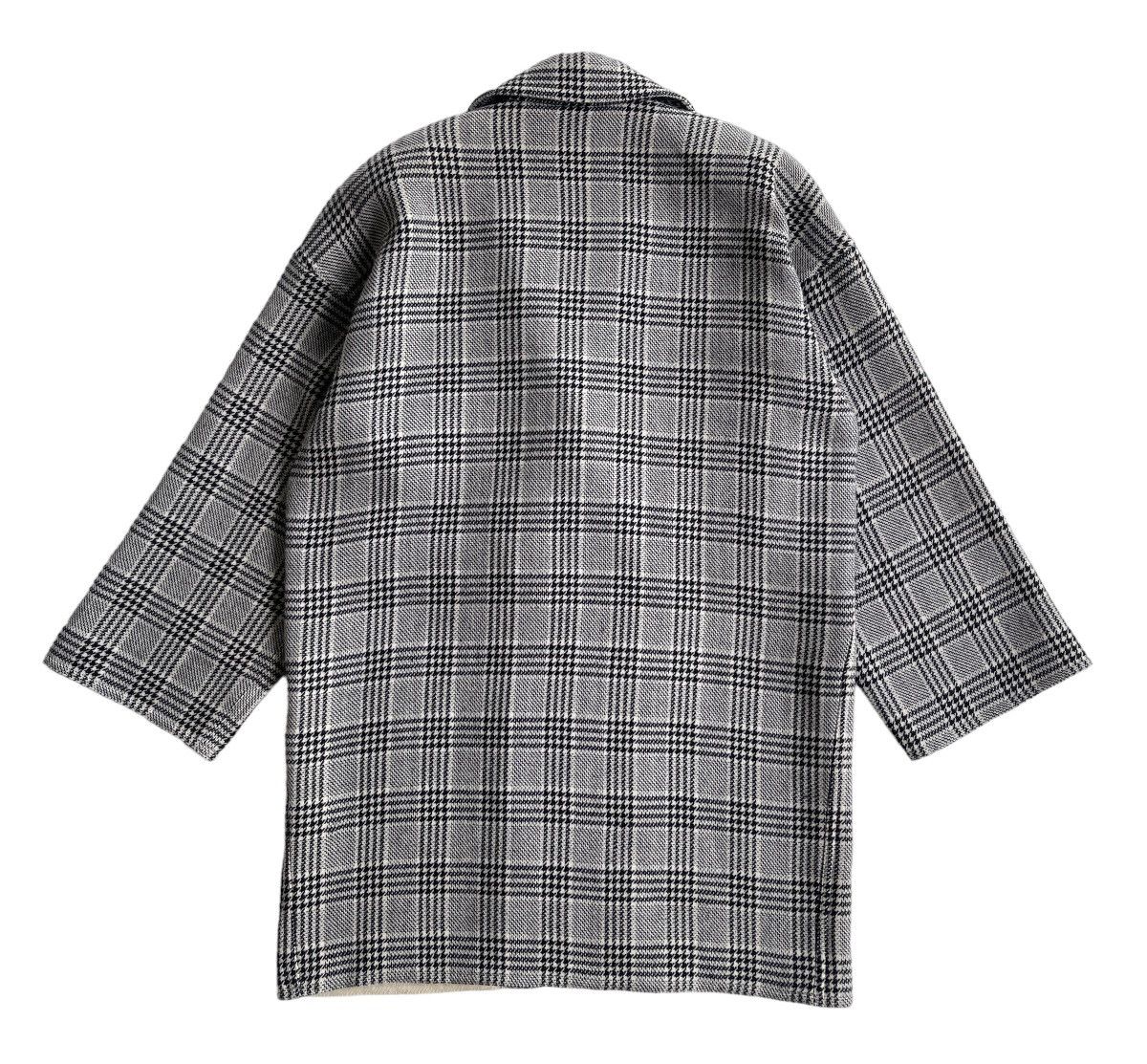 Christian Dior Monsieur Houndstooth Wool Checked Oversize Jacket Size M / US 6-8 / IT 42-44 - 5 Thumbnail