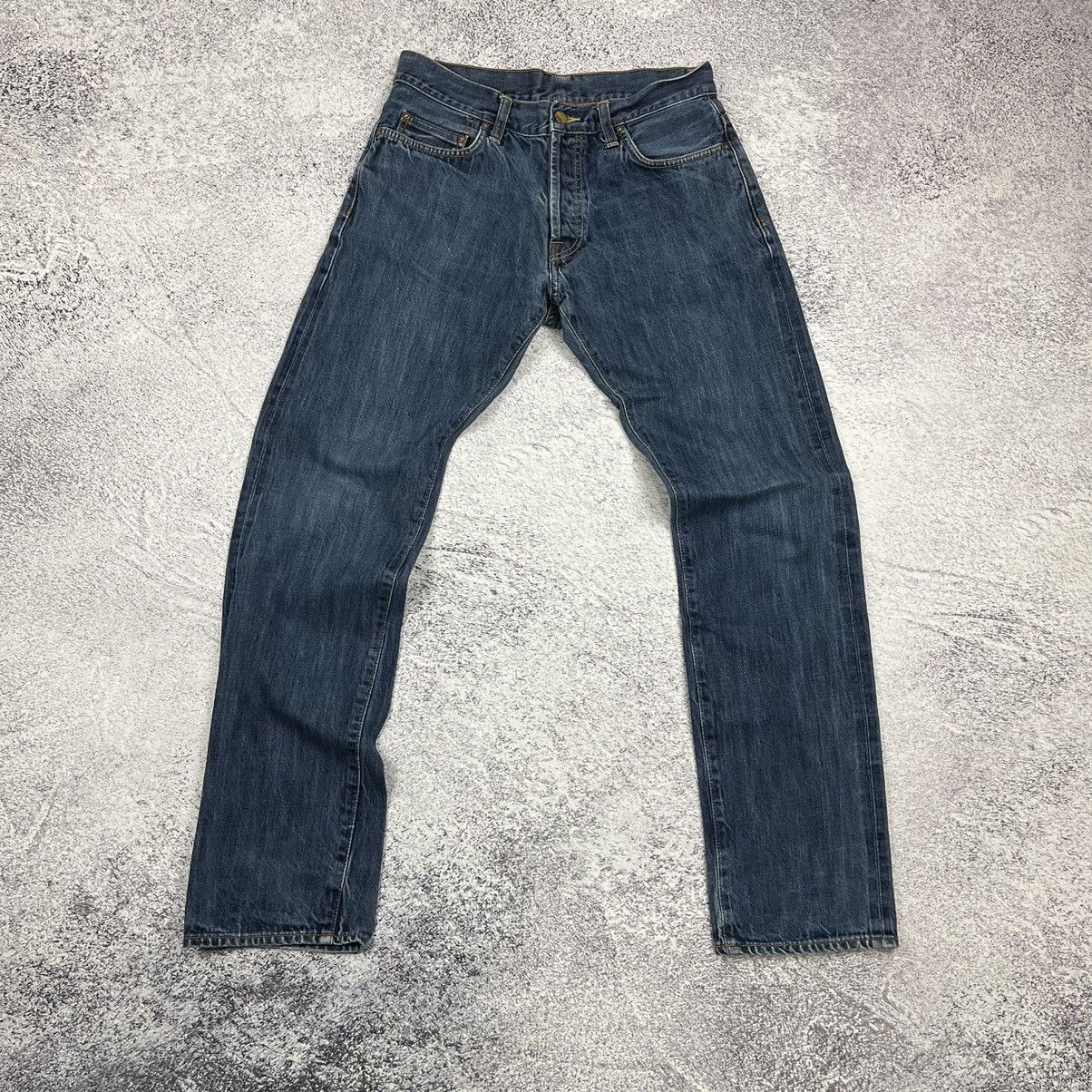 Carhartt × Vintage Carhartt Klondike denim pants workwear Size US 31 - 2 Thumbnail