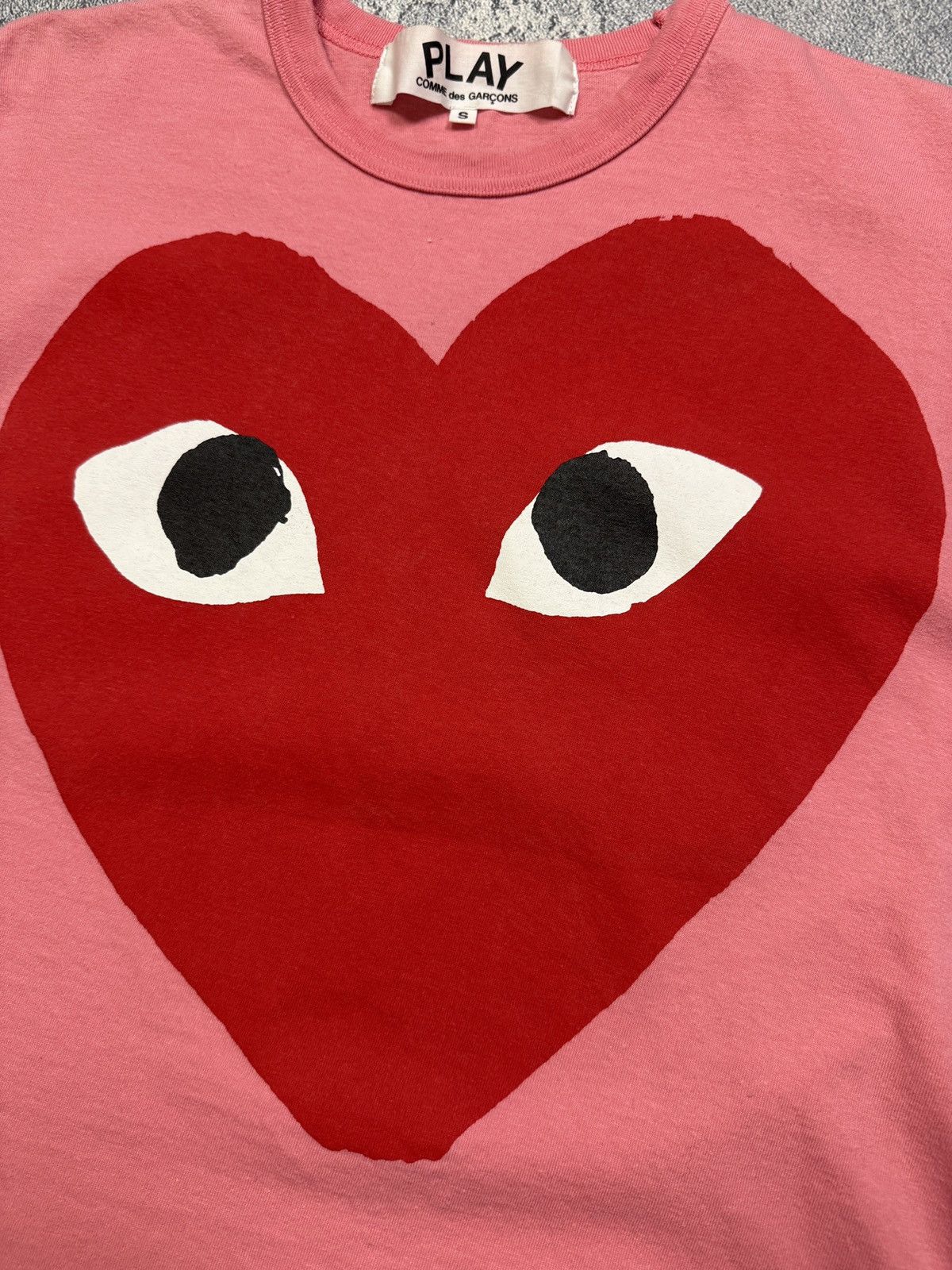 Comme des Garcons PLAY Play Comme des garçons big logo Japanese tee Size US S / EU 44-46 / 1 - 4 Thumbnail