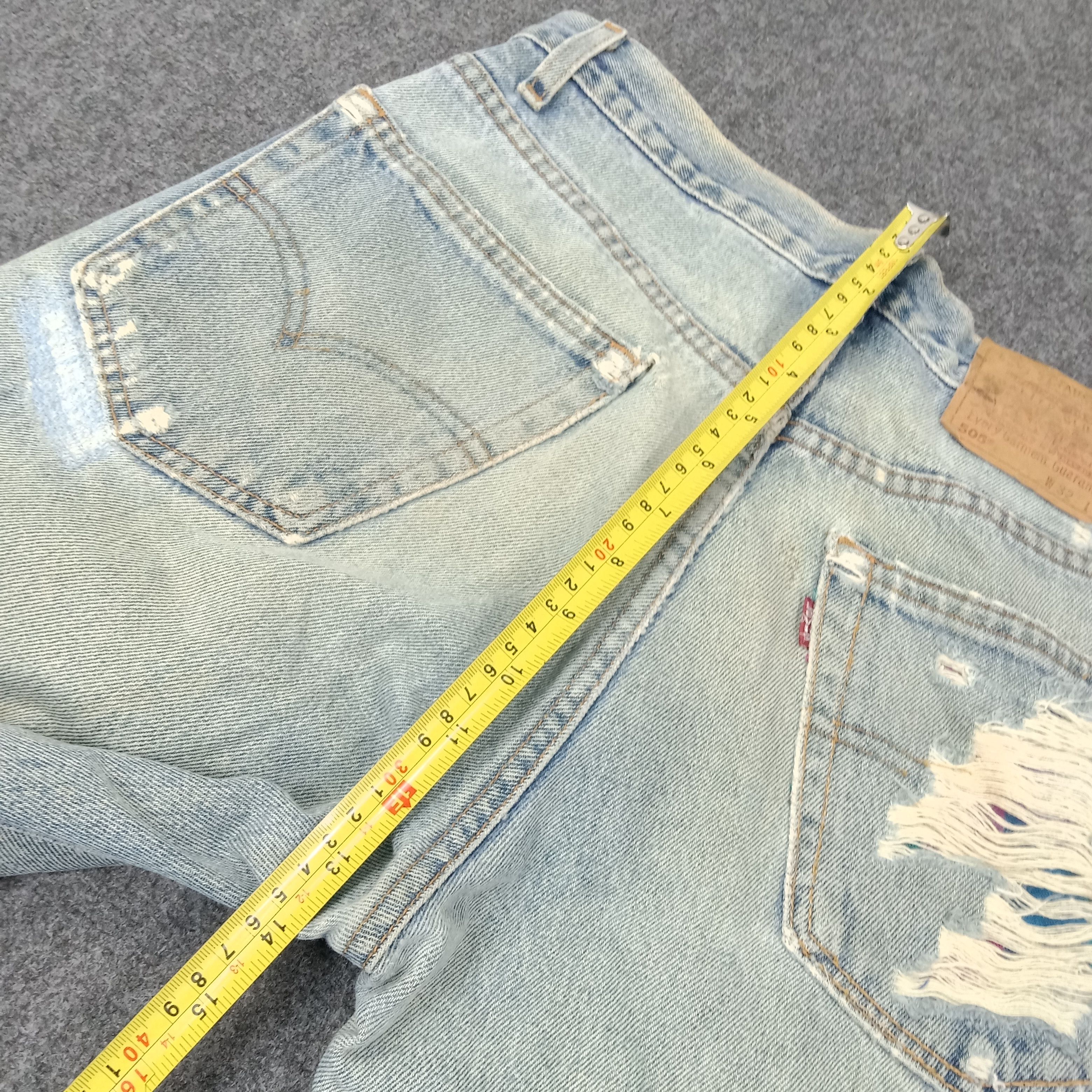 Levi's Levi's American Style Distressed Denim Jeans C228N19 Size US 32 / EU 48 - 13 Thumbnail