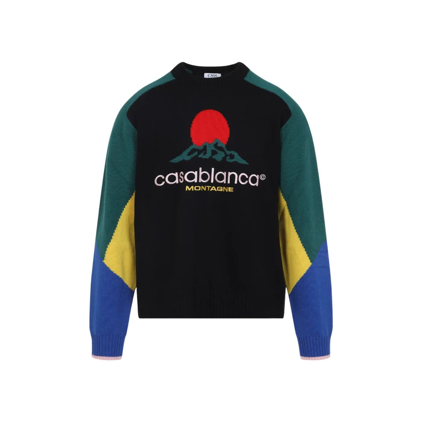 CASABLANCA Black Cotton Sweater New And Authentic (Men's siz