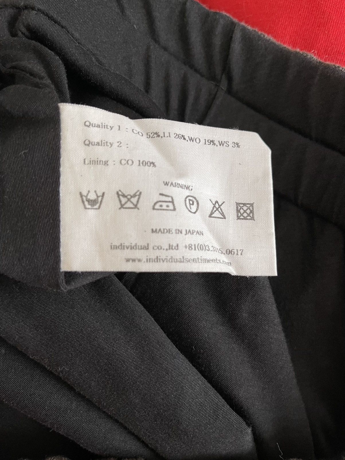 Individual Sentiments 13AW Stack Sweat Pants Size US 29 - 5 Thumbnail