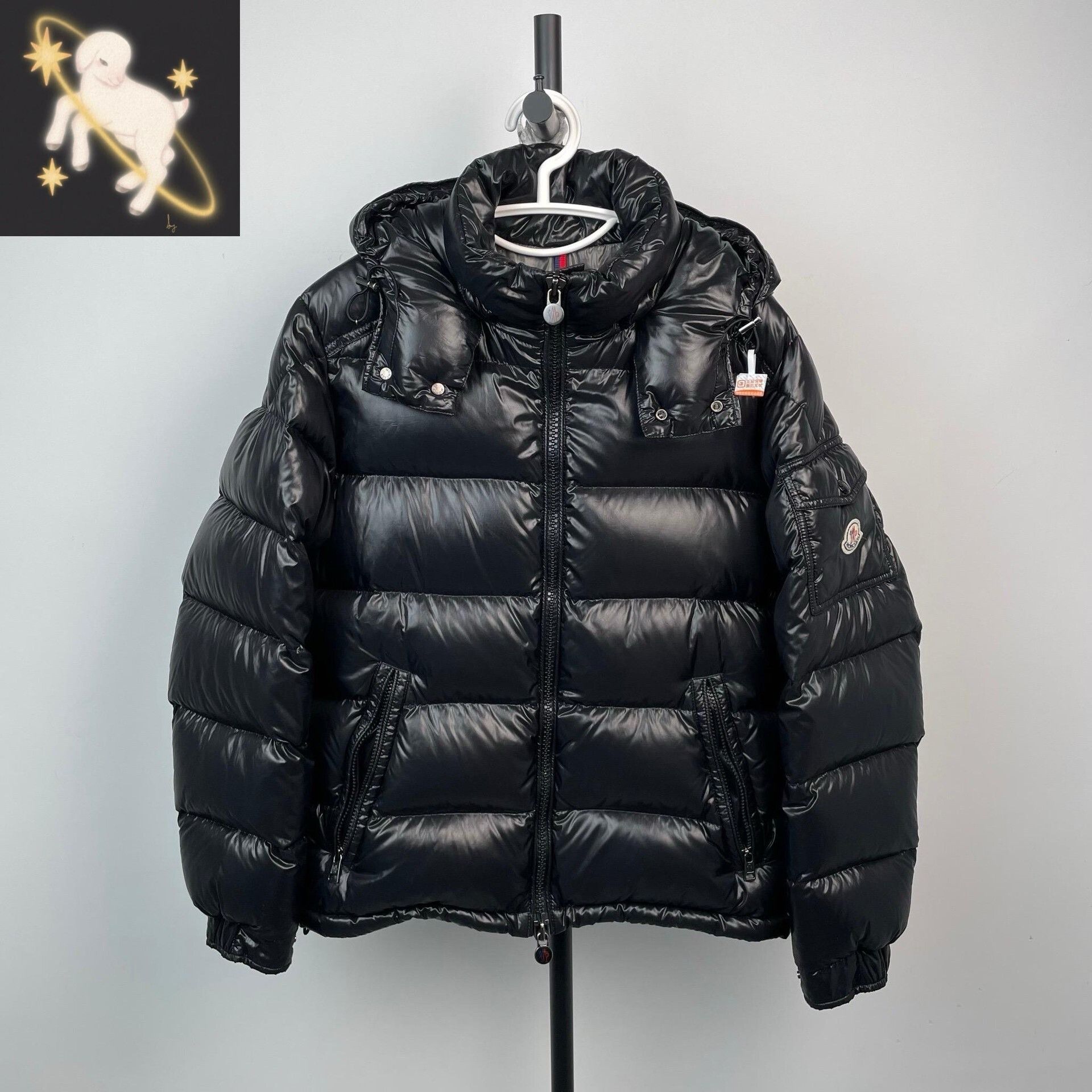 Moncler Moncler Black Heavy Coat M Men Size US M / EU 48-50 / 2 - 1 Thumbnail