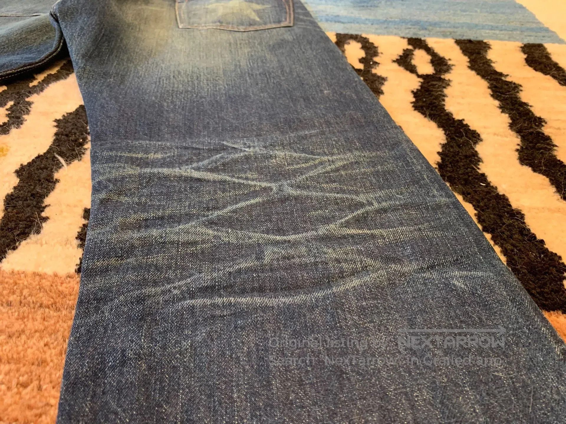Sugar Cane Sugar Cane 901 Relaxed Straight Jeans. Size US 34 / EU 50 - 9 Thumbnail