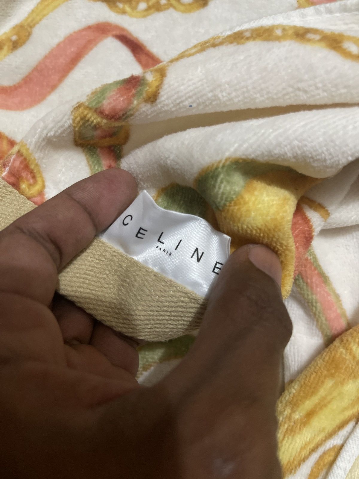 Celine CELINE PARIS TOWEL FULL PRINT ITALY Size ONE SIZE - 5 Thumbnail