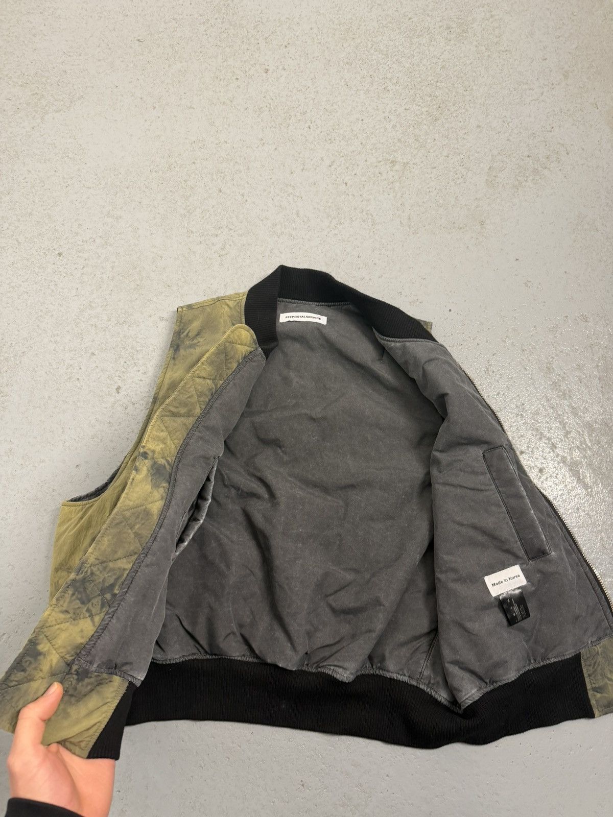 FFFPOSTALSERVICE FFFPostalservice Down Crinkle Vest Size US XL / EU 56 / 4 - 13 Thumbnail