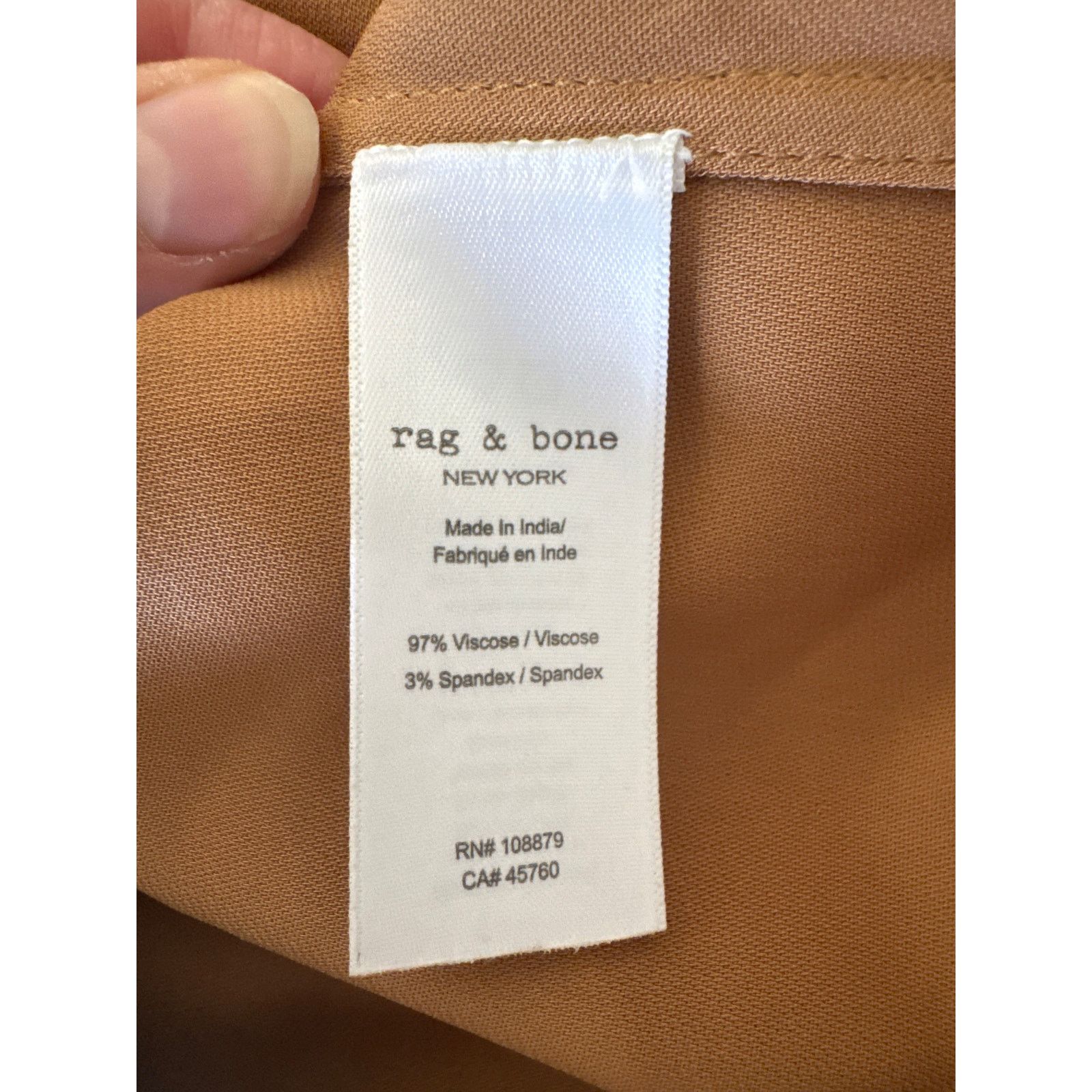 Rag & Bone Rag & Bone Cleo Snap-Front Work Shirt Brown Size XS Size XS / US 0-2 / IT 36-38 - 5 Thumbnail