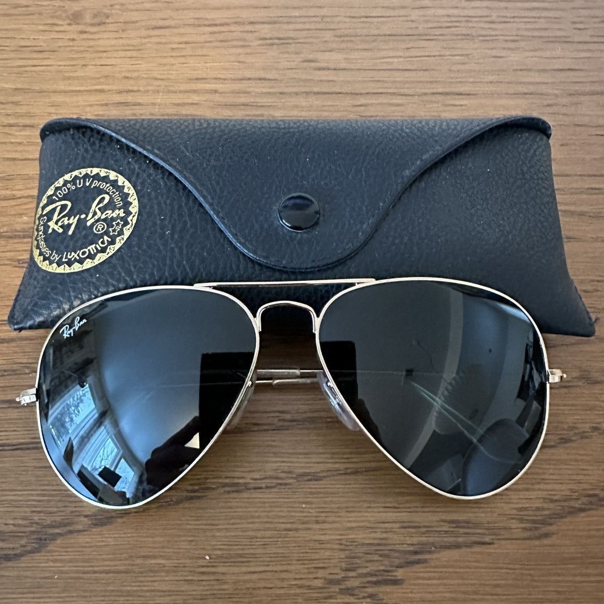 RayBan × Vintage Ray-Ban Sunglasses G15 Orbs Dead Stock | Grailed