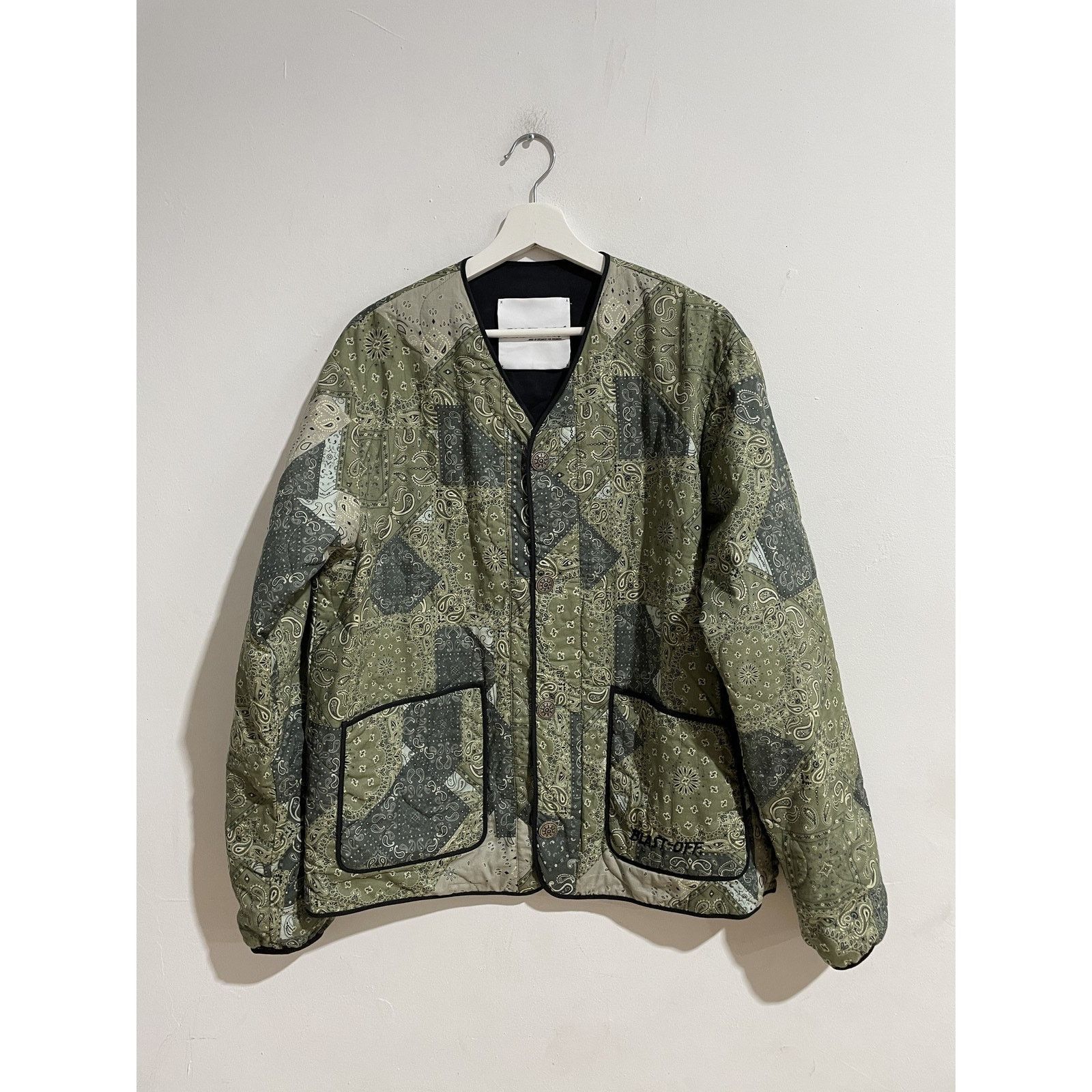Other BLAST-OFF GREEN QUILTED PATCHWORK JACKET SIZE 48 (US XL) Size US XL / EU 56 / 4 - 1 Thumbnail