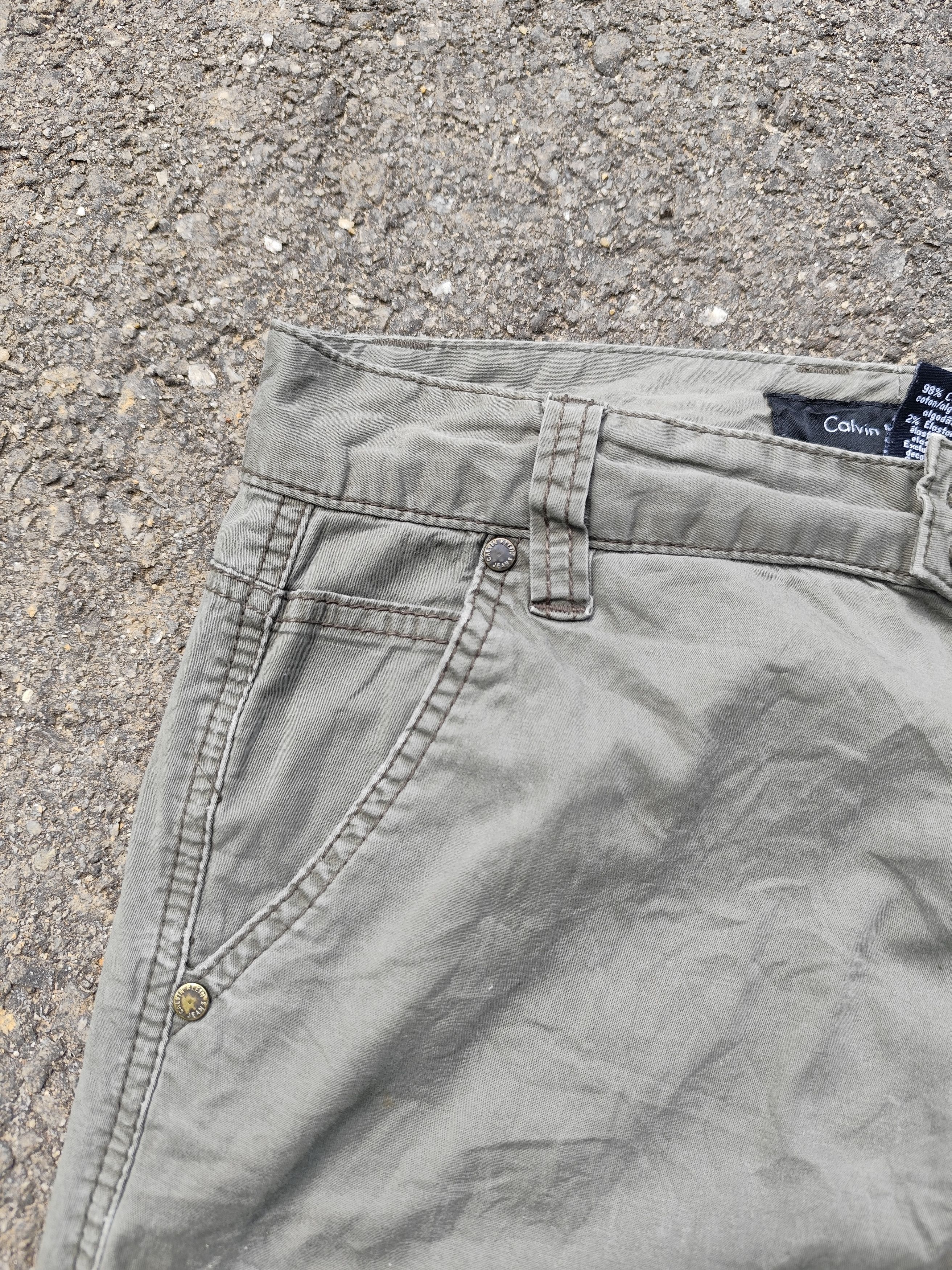 Calvin Klein × Designer × Southpole Vintage Women CalvinKlein Jeans B_J/1124/10 Size 31" - 4 Thumbnail