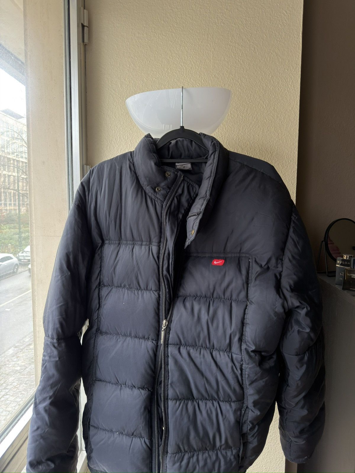 Vintage Nike vintage black down jacket puffer Size US L / EU 52-54 / 3 - 12 Thumbnail