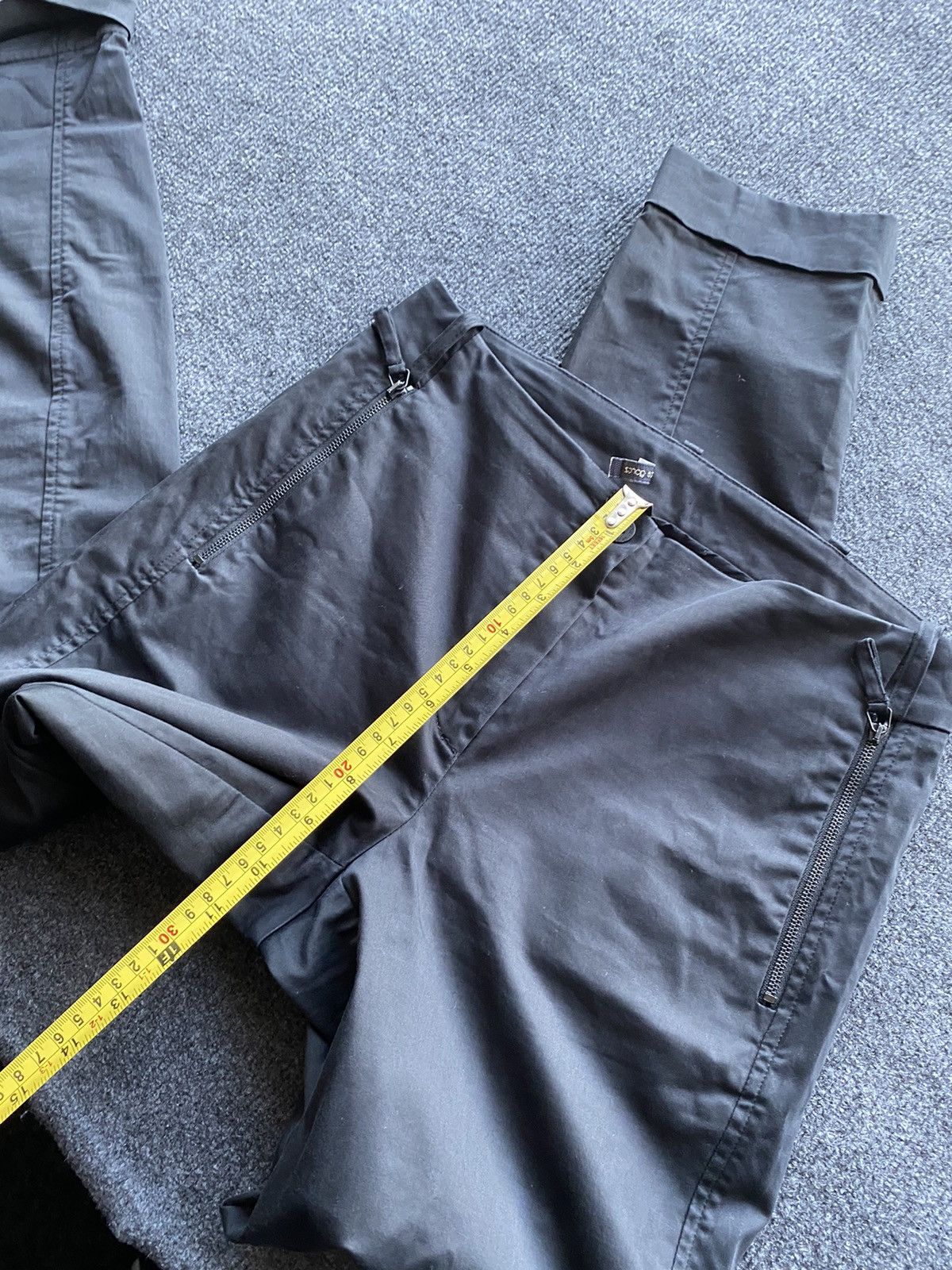 Annette Gortz 🔥Annette Gortz gothic black dress pants chino wom 28 y2k emo Size 28" / US 6 / IT 42 - 9 Thumbnail