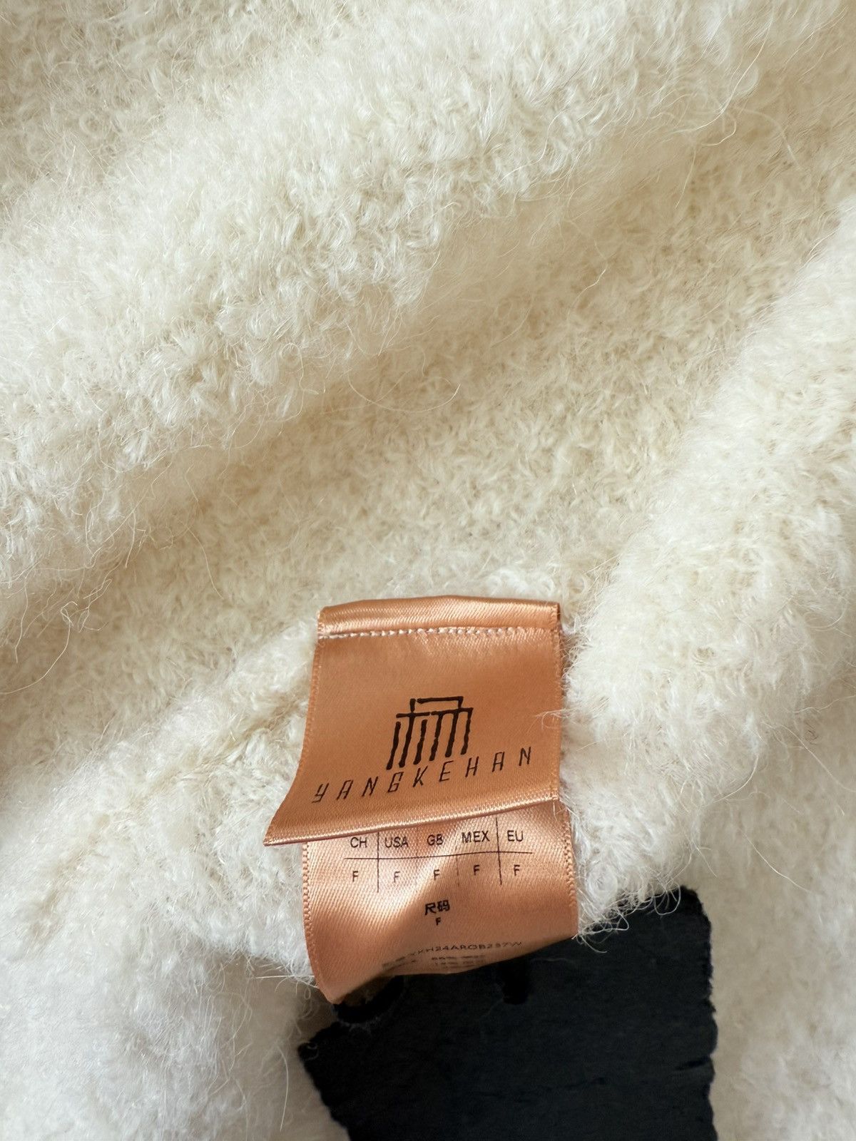 Other YANGKEHAN Alpaca Soft Knit Cardigan creamy chinesy brand Size S / US 4 / IT 40 - 9 Thumbnail