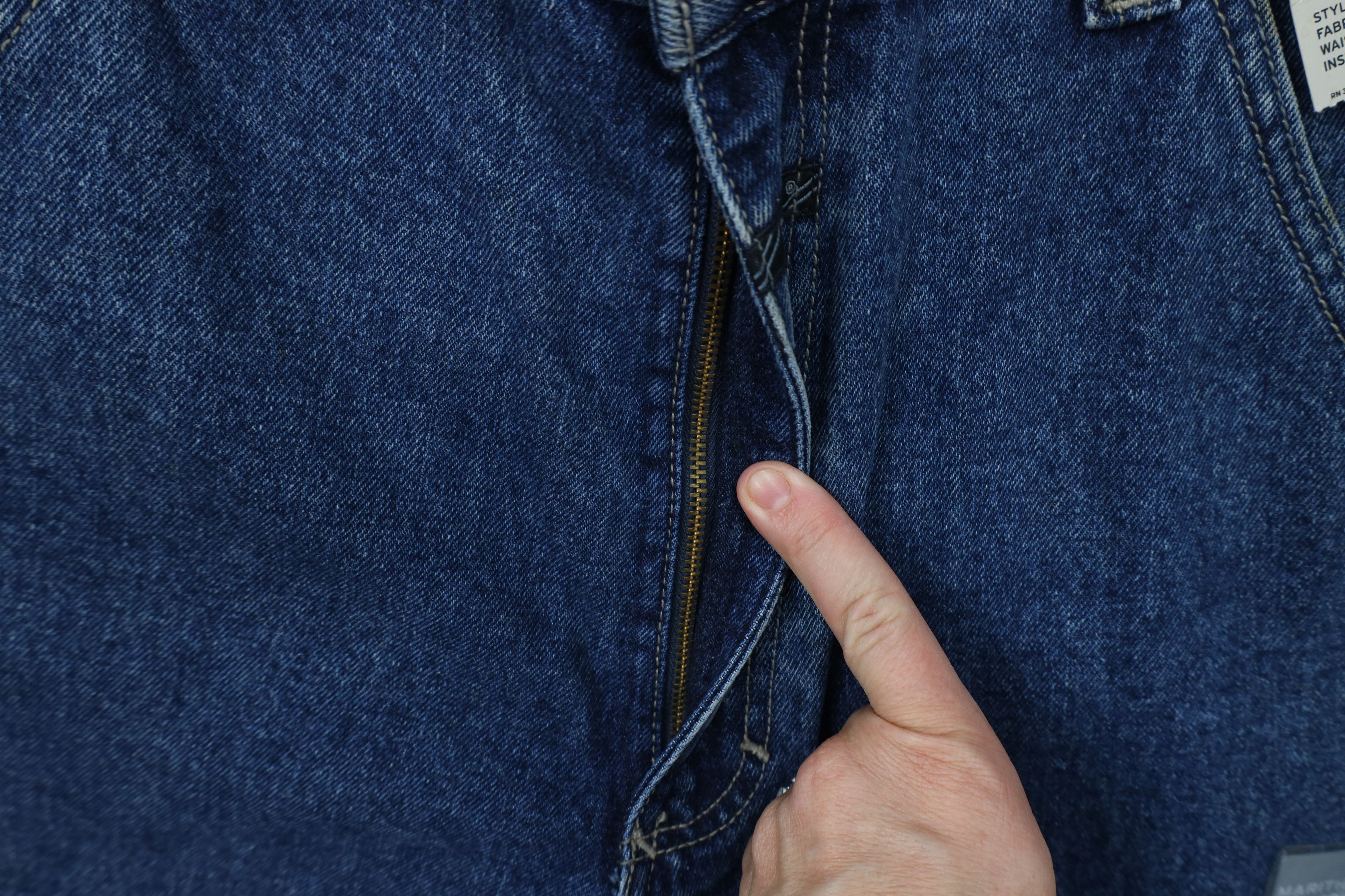 Marithe + Francois Girbaud Deadstock Vintage 90s Marithe Francois Girbaud Wide Jeans Size US 32 / EU 48 - 8 Thumbnail
