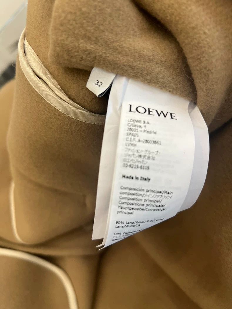 Loewe loewe Turmeric cropped coat 2506-Nextarrow Size 4XL / US 24-26 - 5 Thumbnail