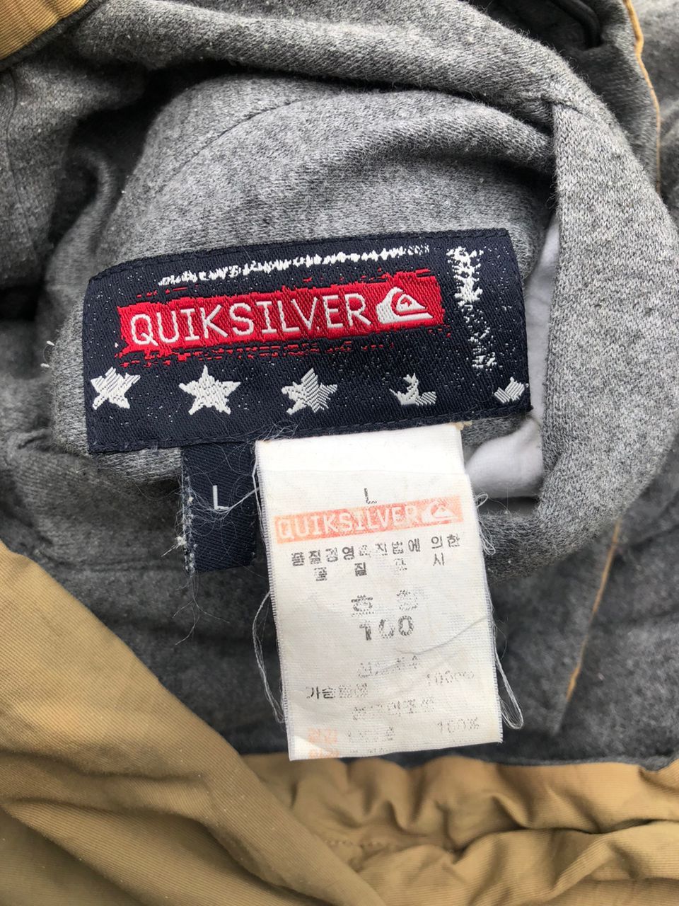 Quiksilver Vintage Quiksilver Reversible Jacket Faded Size US L / EU 52-54 / 3 - 4 Thumbnail