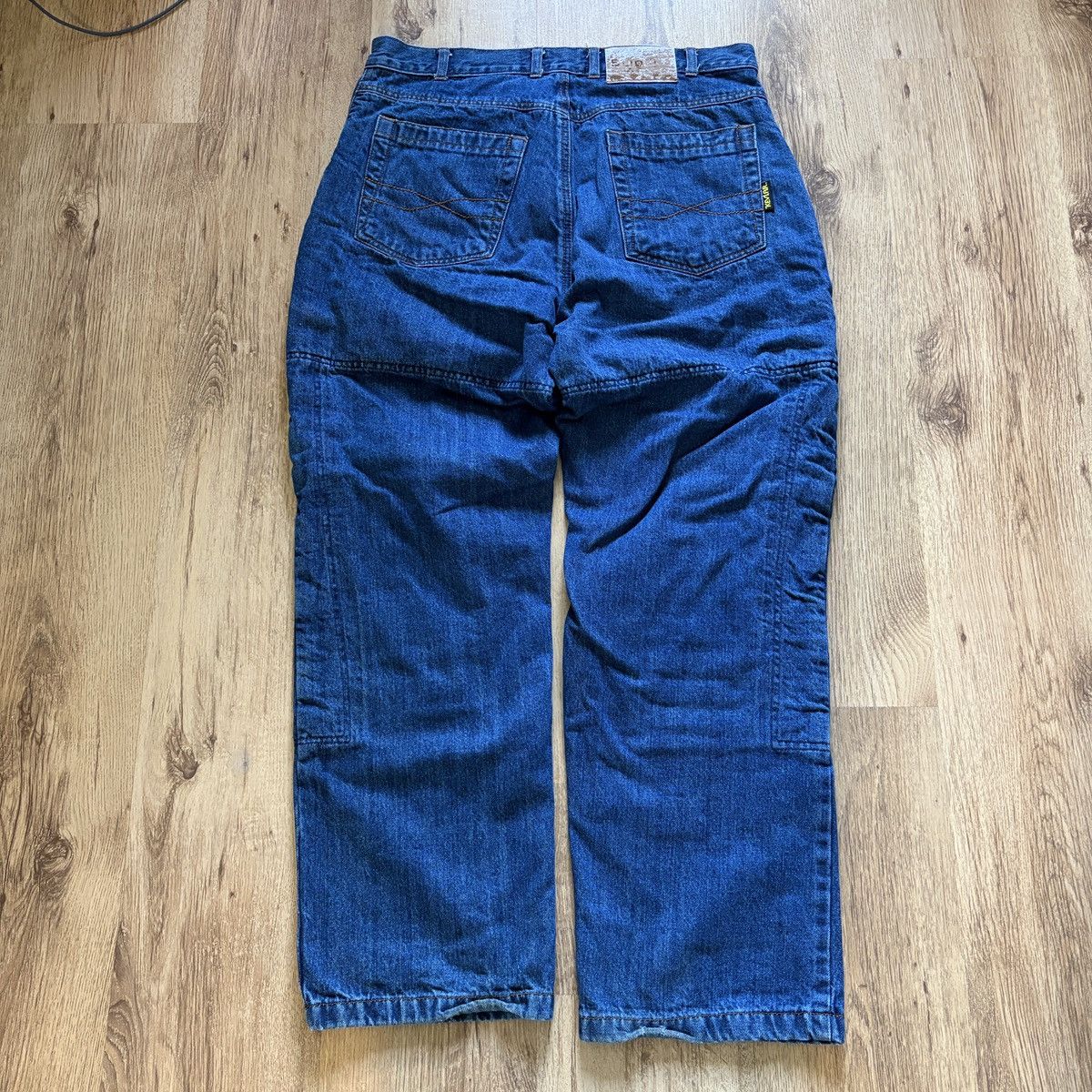 Other Sliders Blue Double Knee jeans with kevlar lining for bikers Size US 34 / EU 50 - 4 Thumbnail