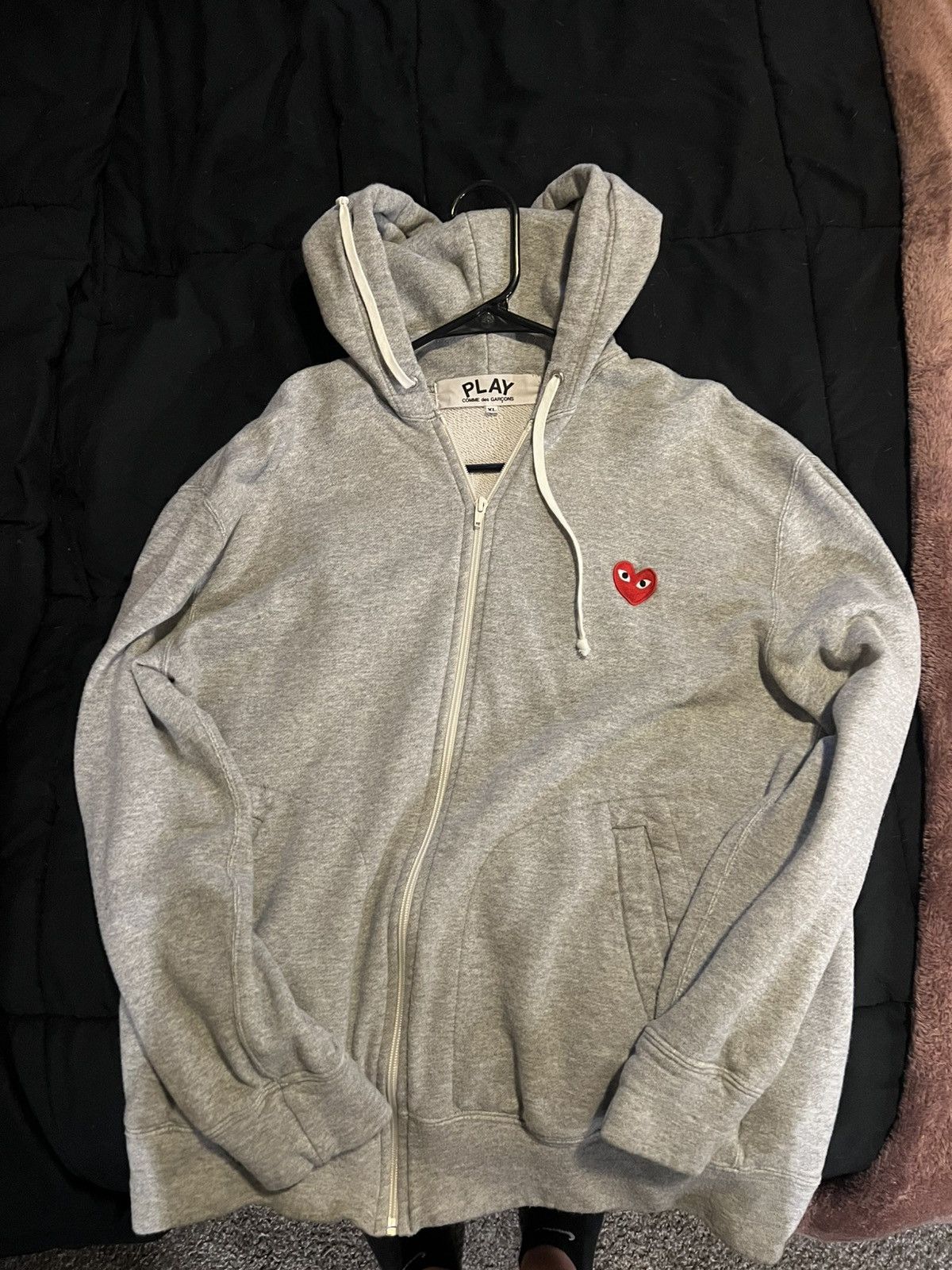 CDG by Comme des Garcons CDG Play Gray Sweatshirt Size US XL / EU 56 / 4 - 1 Thumbnail