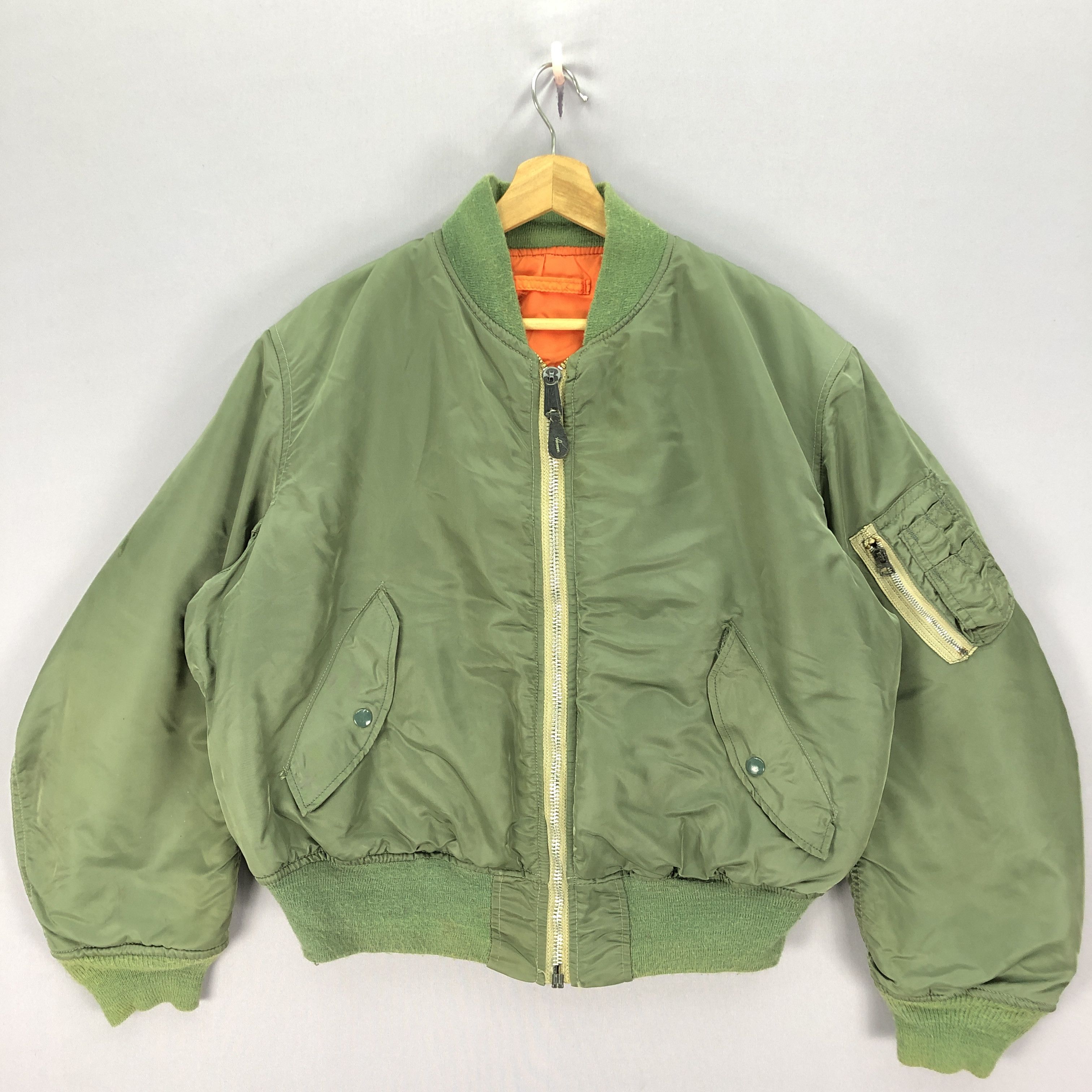 Alpha Industries Vintage Alpha Industries Air Force Type MA-1 Flight ...