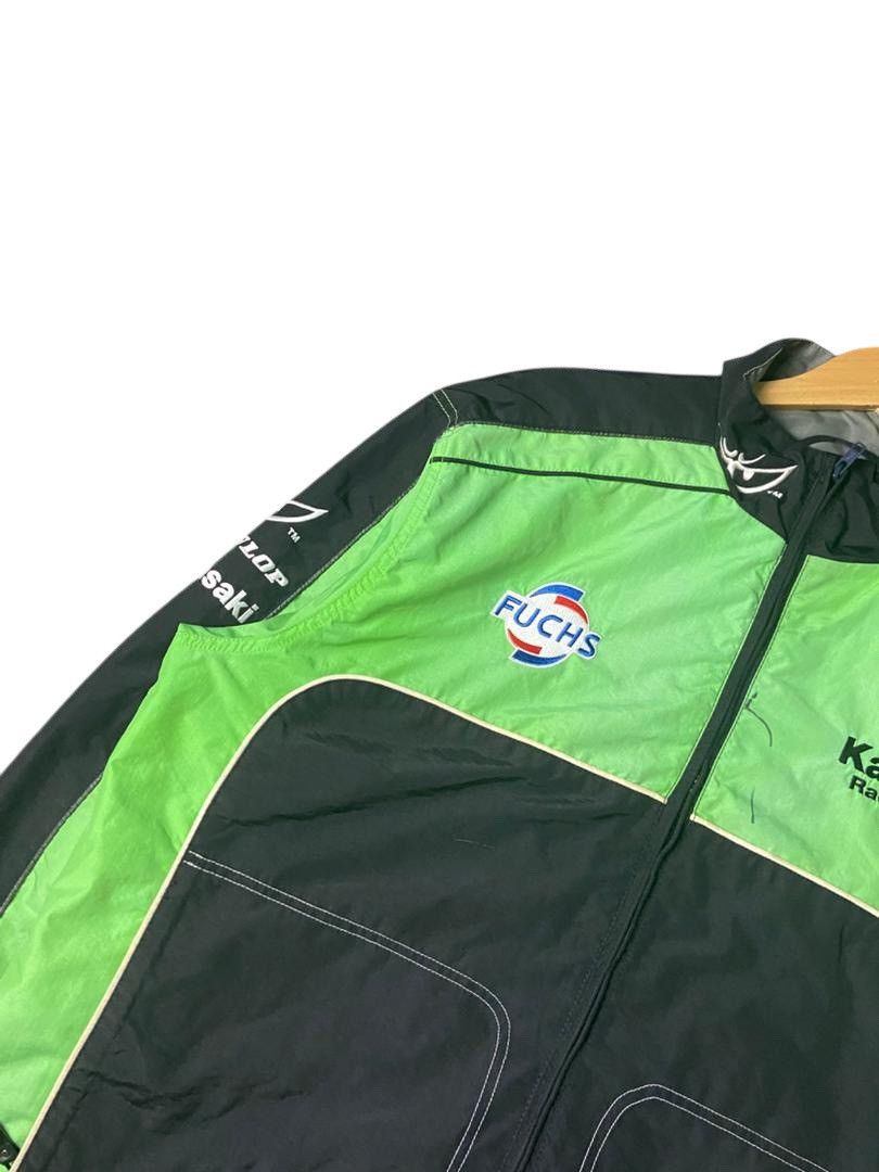 Japanese Brand Vintage MOTOGP x KAWASAKI Racing Jacket (135) Size US L / EU 52-54 / 3 - 11 Thumbnail