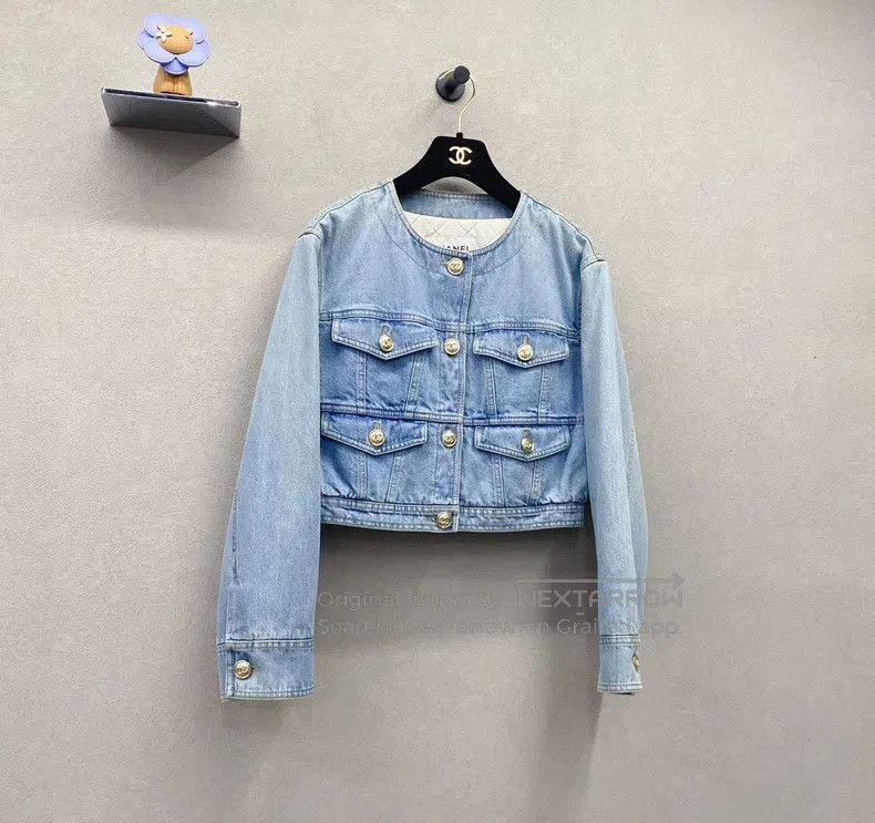 Chanel Chanel Denim cotton jacket Size XXS / US 00 / IT 34 - 4 Thumbnail
